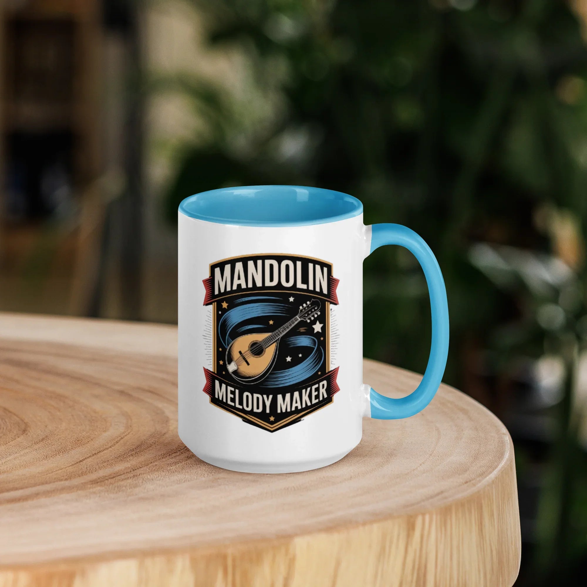 Mandolin Melody Maker Mug – Vintage Strings & Starry Sips - RaZits