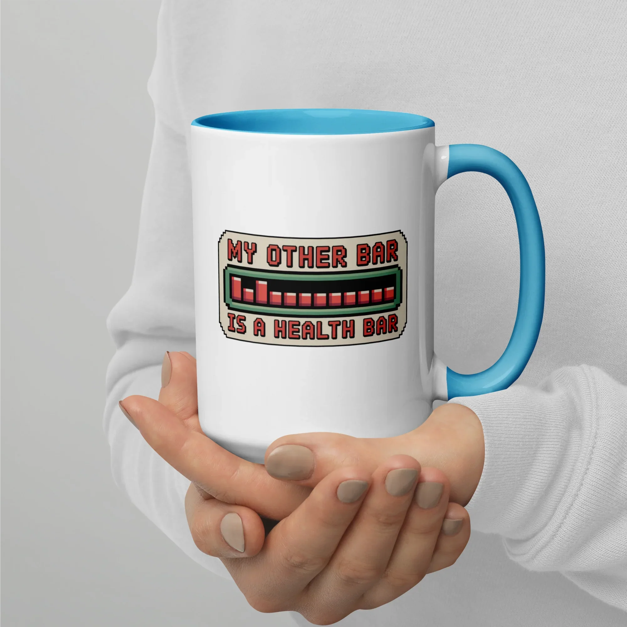 Retro Gaming Bartop Mug – Pixel Nostalgia Design for True Arcade Fans - RaZits