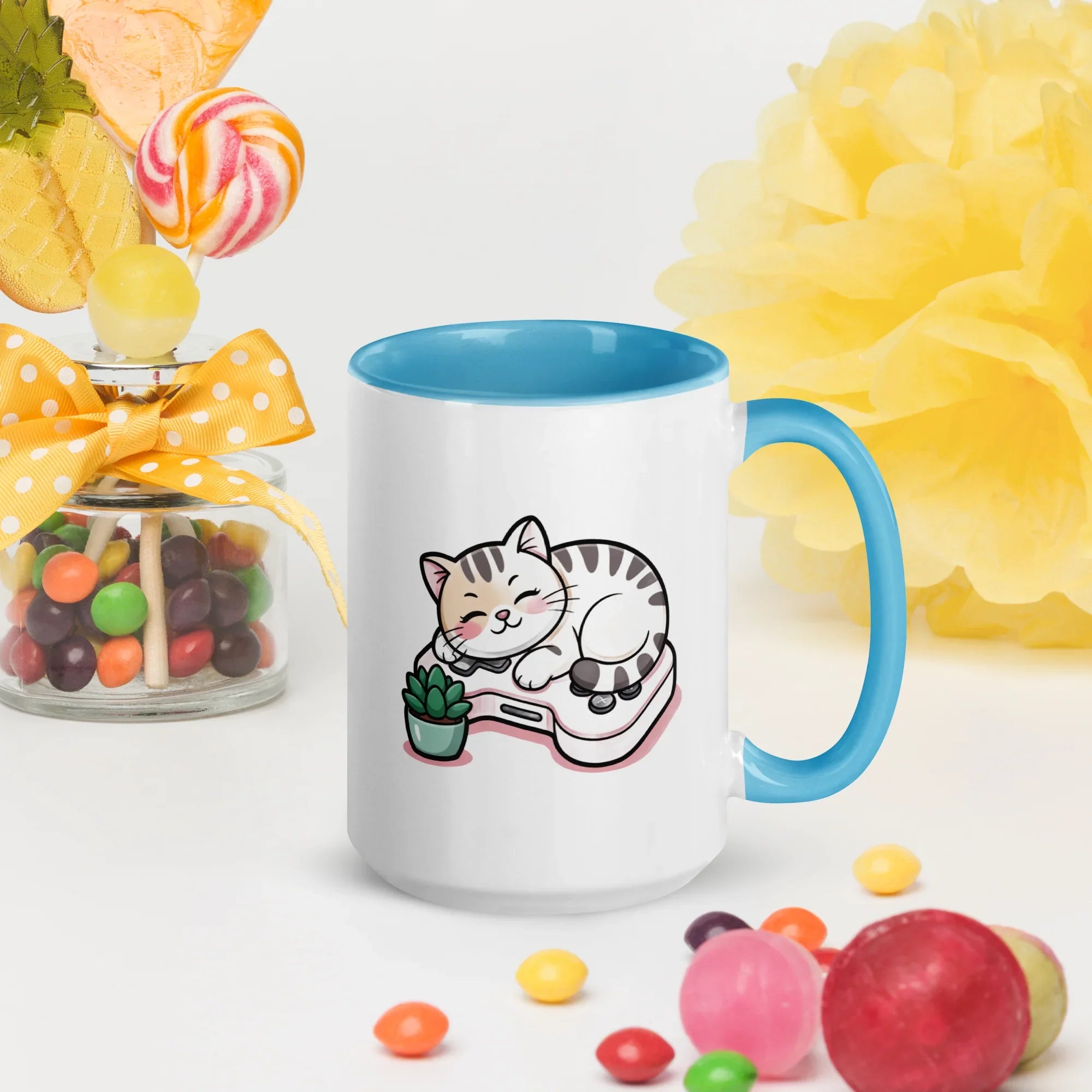 Gamer Cat Mug – Cozy Kawaii Vibes for Chill Players - RaZits