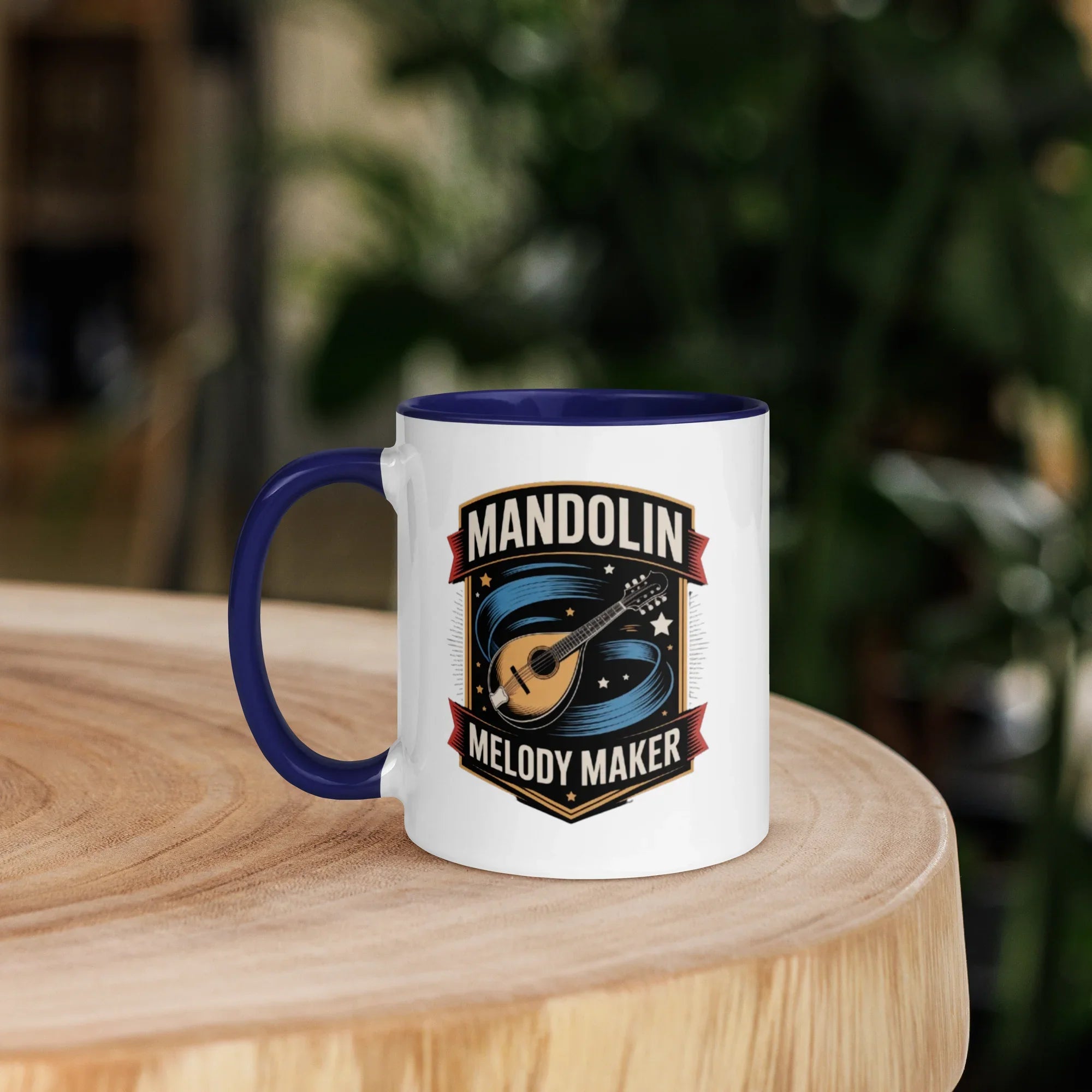 Mandolin Melody Maker Mug – Vintage Strings & Starry Sips - RaZits
