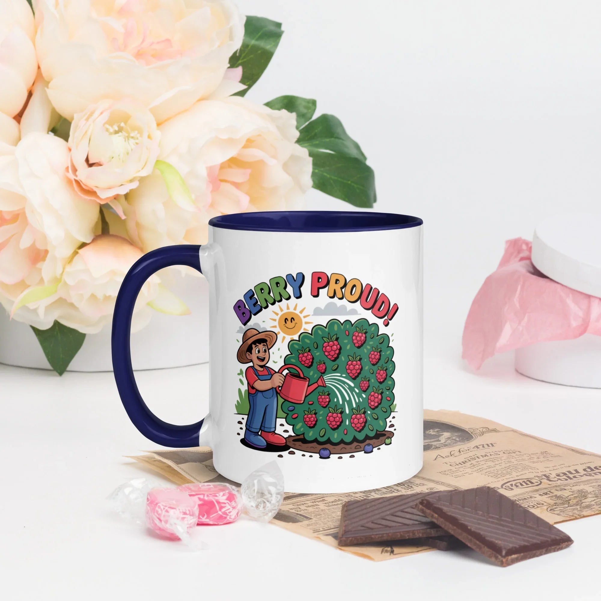 Berry Proud Gardener Ceramic Mug - RaZits