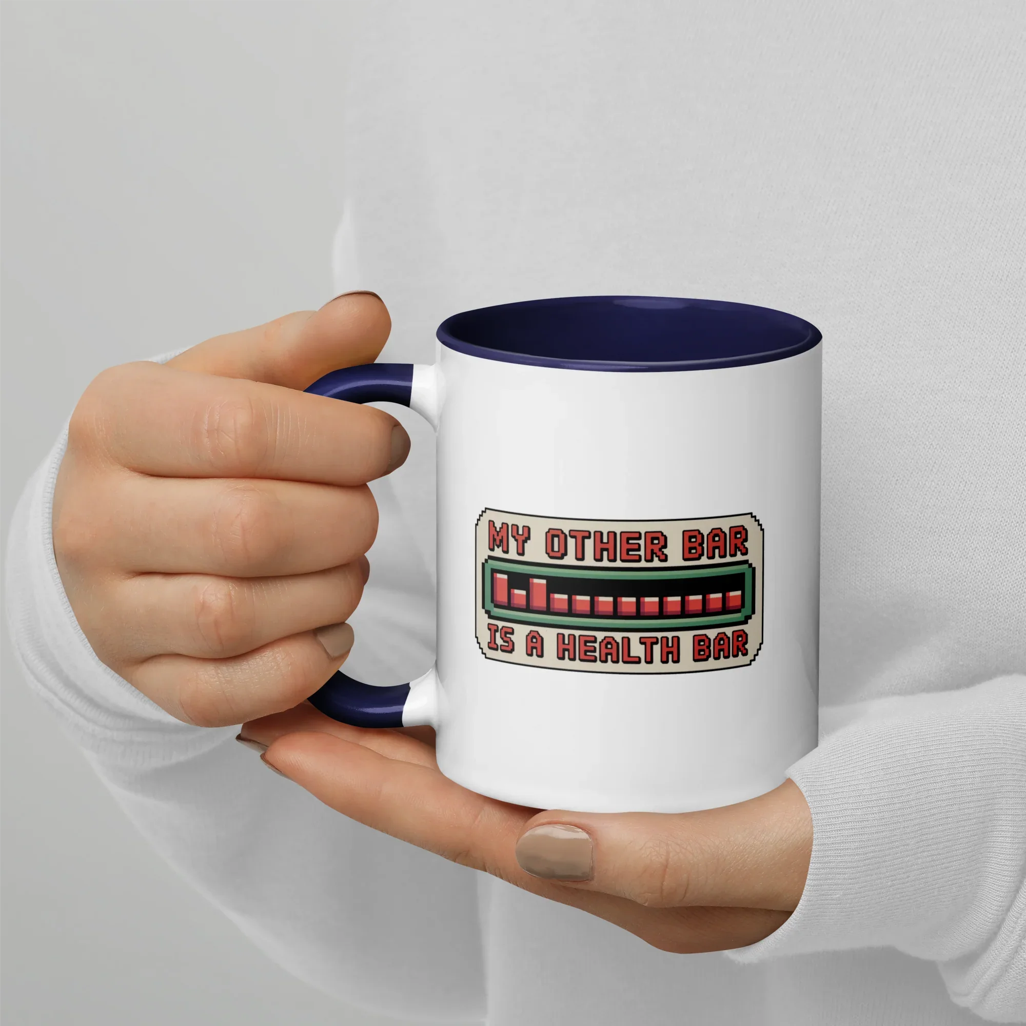 Retro Gaming Bartop Mug – Pixel Nostalgia Design for True Arcade Fans - RaZits