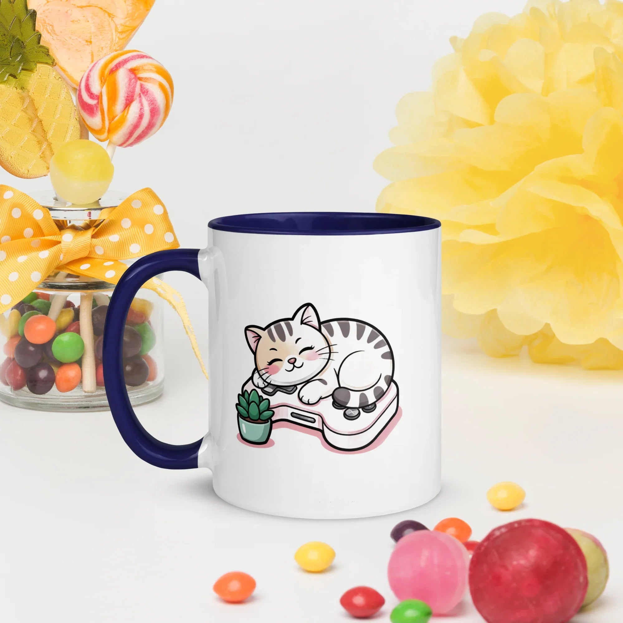Gamer Cat Mug – Cozy Kawaii Vibes for Chill Players - RaZits