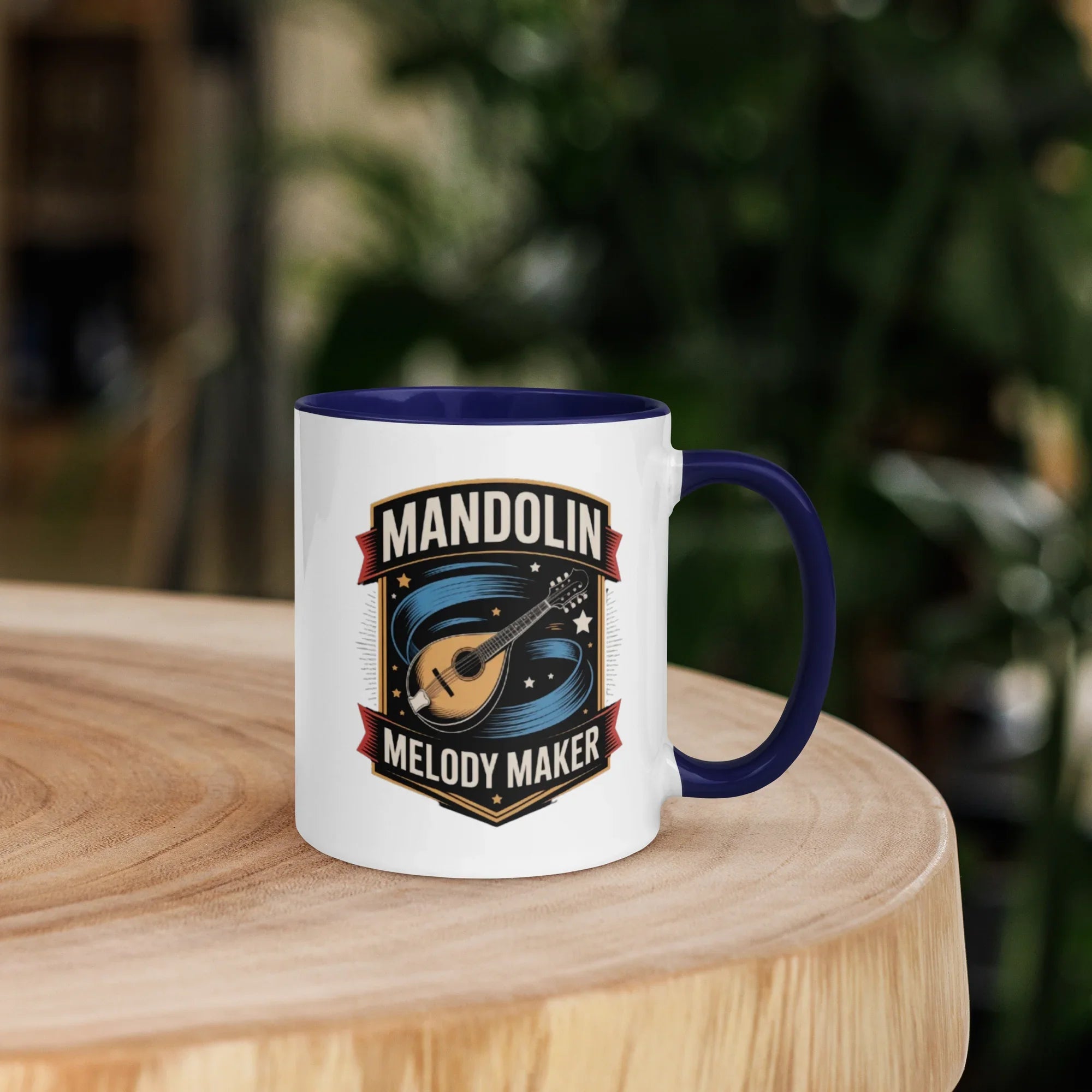 Mandolin Melody Maker Mug – Vintage Strings & Starry Sips - RaZits