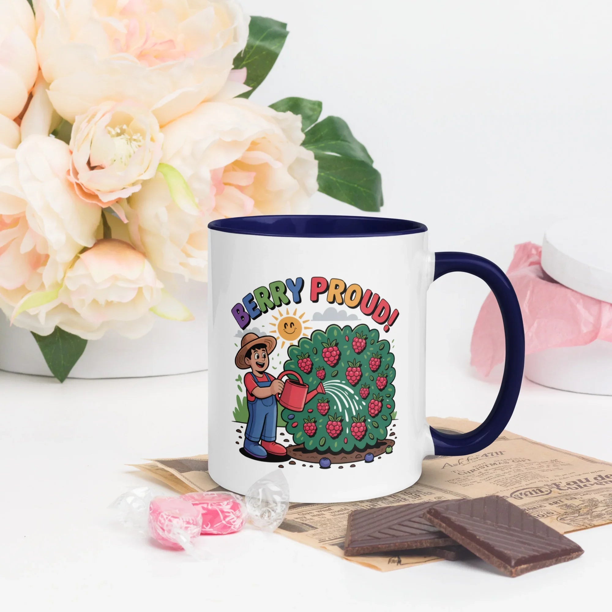 Berry Proud Gardener Ceramic Mug - RaZits