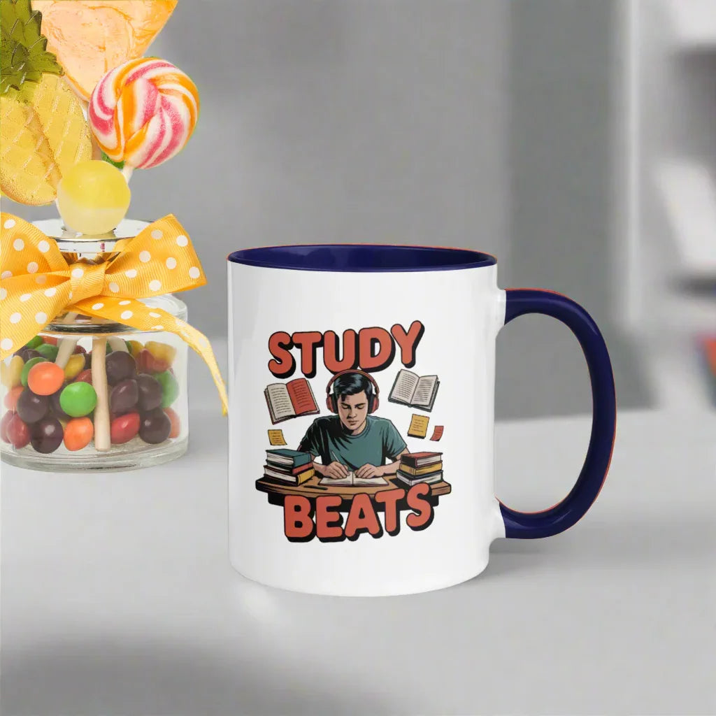 Study Beats Focus-Mode Ceramic Mug - RaZits