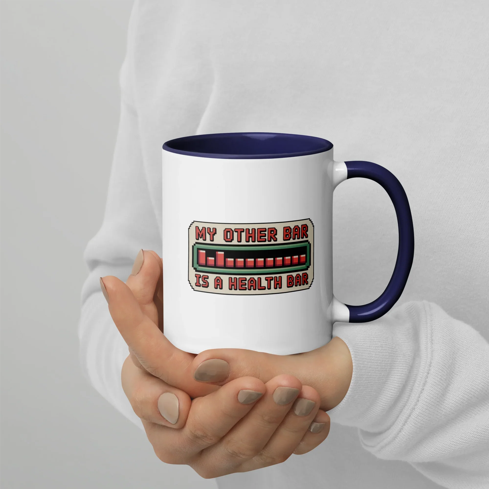 Retro Gaming Bartop Mug – Pixel Nostalgia Design for True Arcade Fans - RaZits