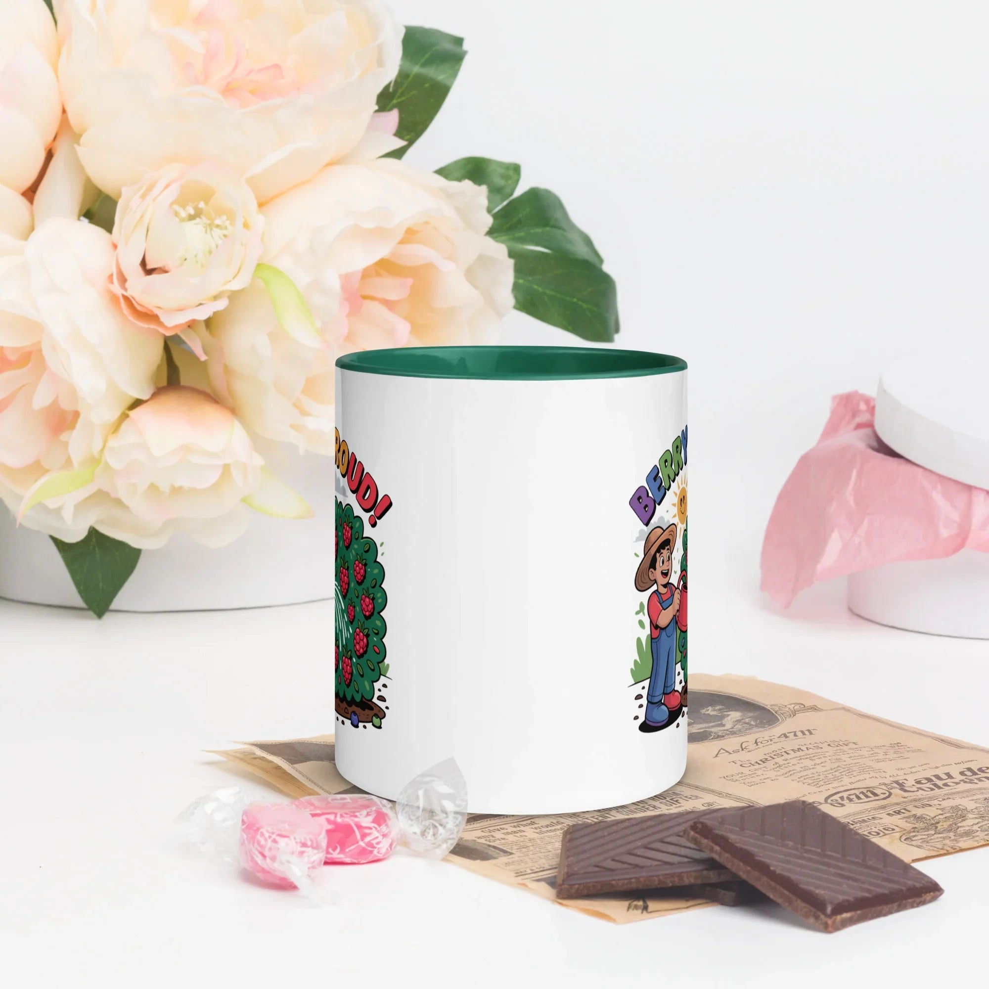 Berry Proud Gardener Ceramic Mug - RaZits