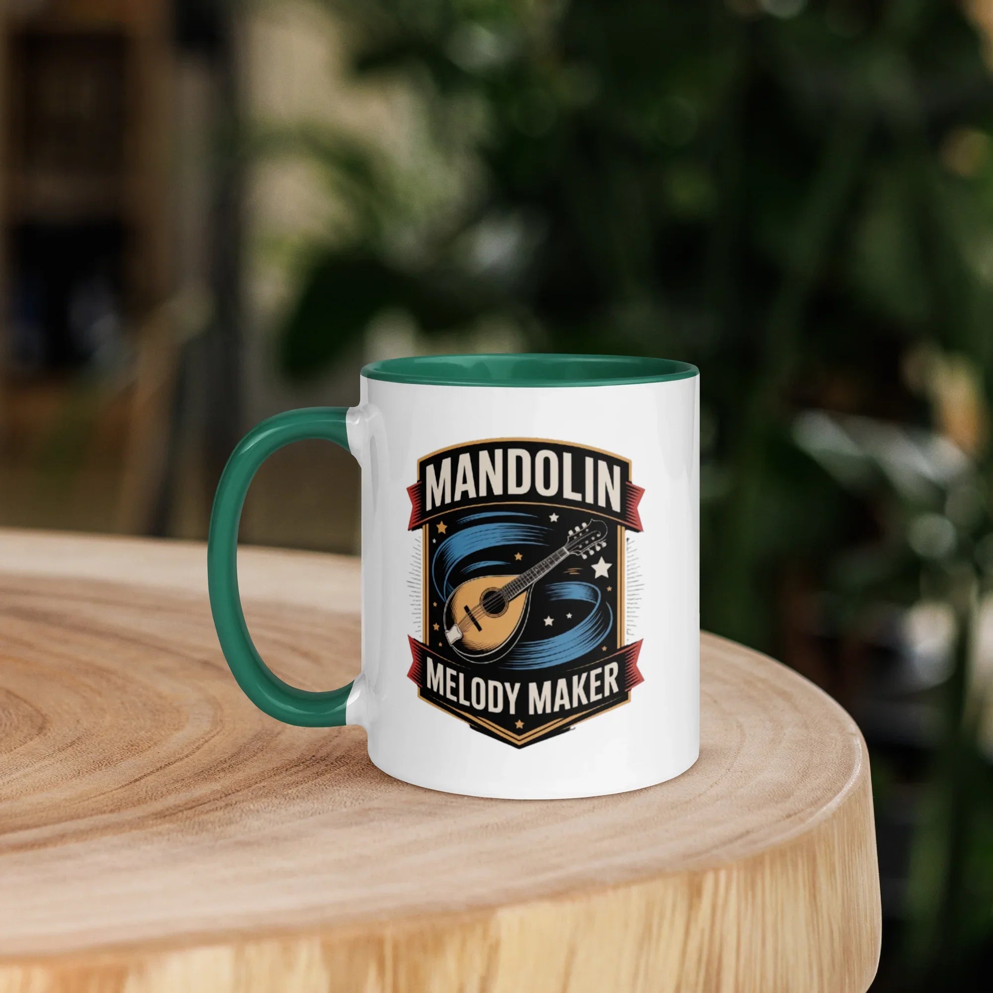 Mandolin Melody Maker Mug – Vintage Strings & Starry Sips - RaZits
