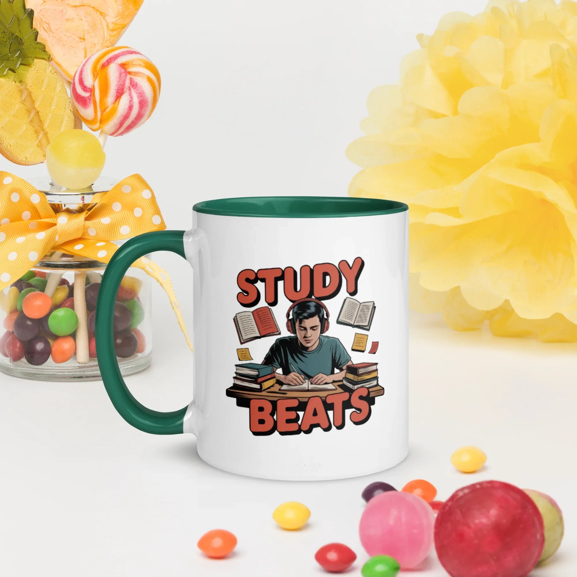 Study Beats Focus-Mode Ceramic Mug - RaZits