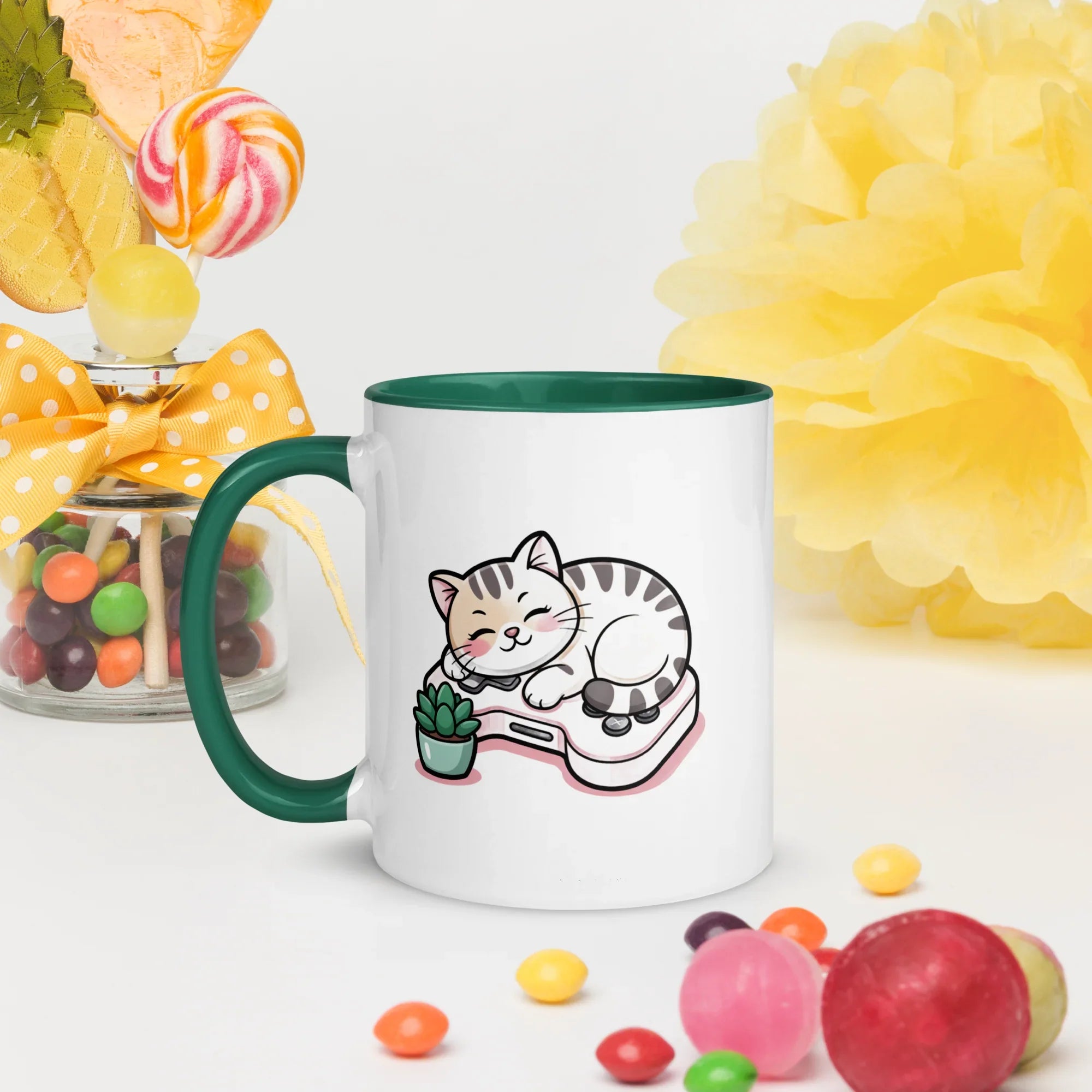 Gamer Cat Mug – Cozy Kawaii Vibes for Chill Players - RaZits
