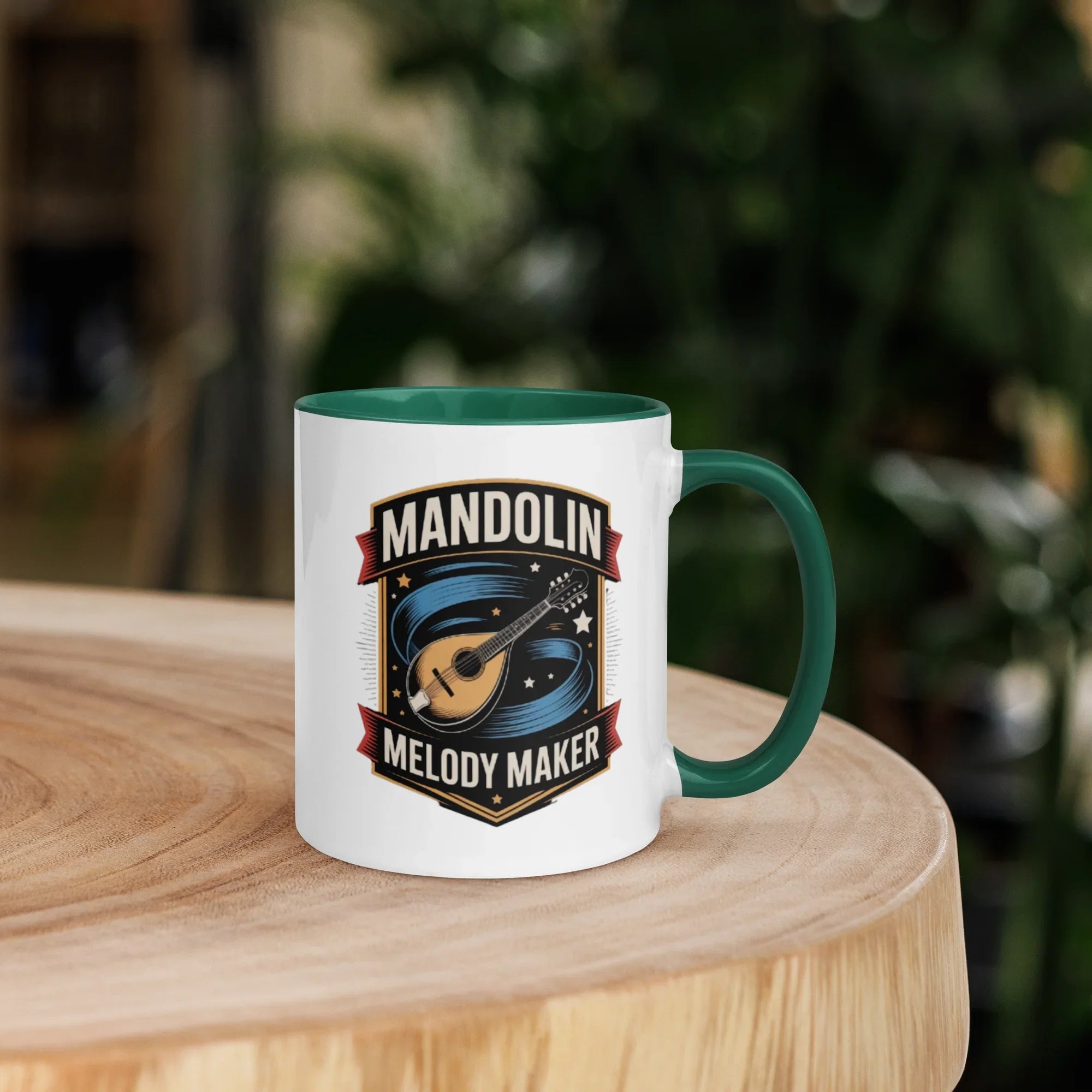 Mandolin Melody Maker Mug – Vintage Strings & Starry Sips - RaZits