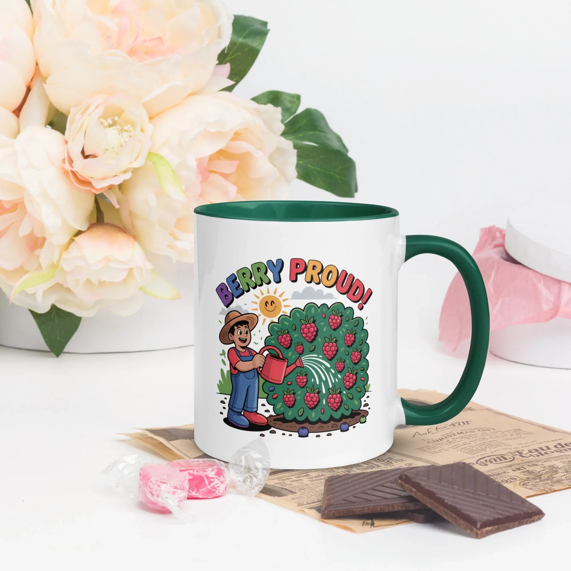 Berry Proud Gardener Ceramic Mug - RaZits