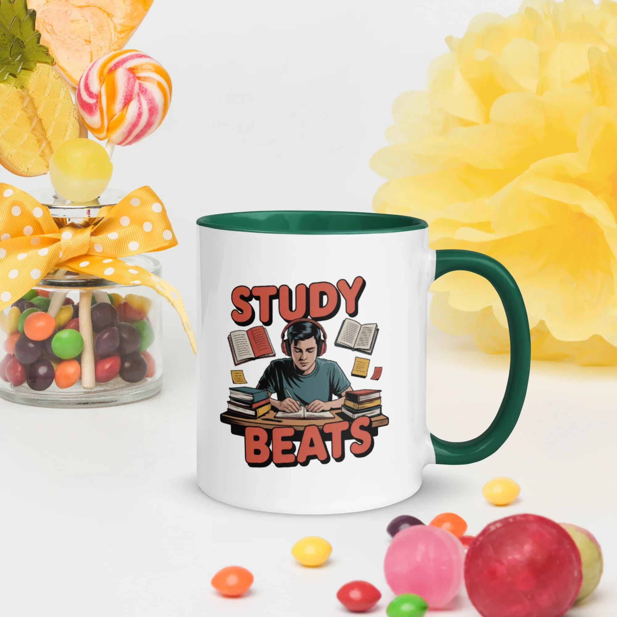 Study Beats Focus-Mode Ceramic Mug - RaZits