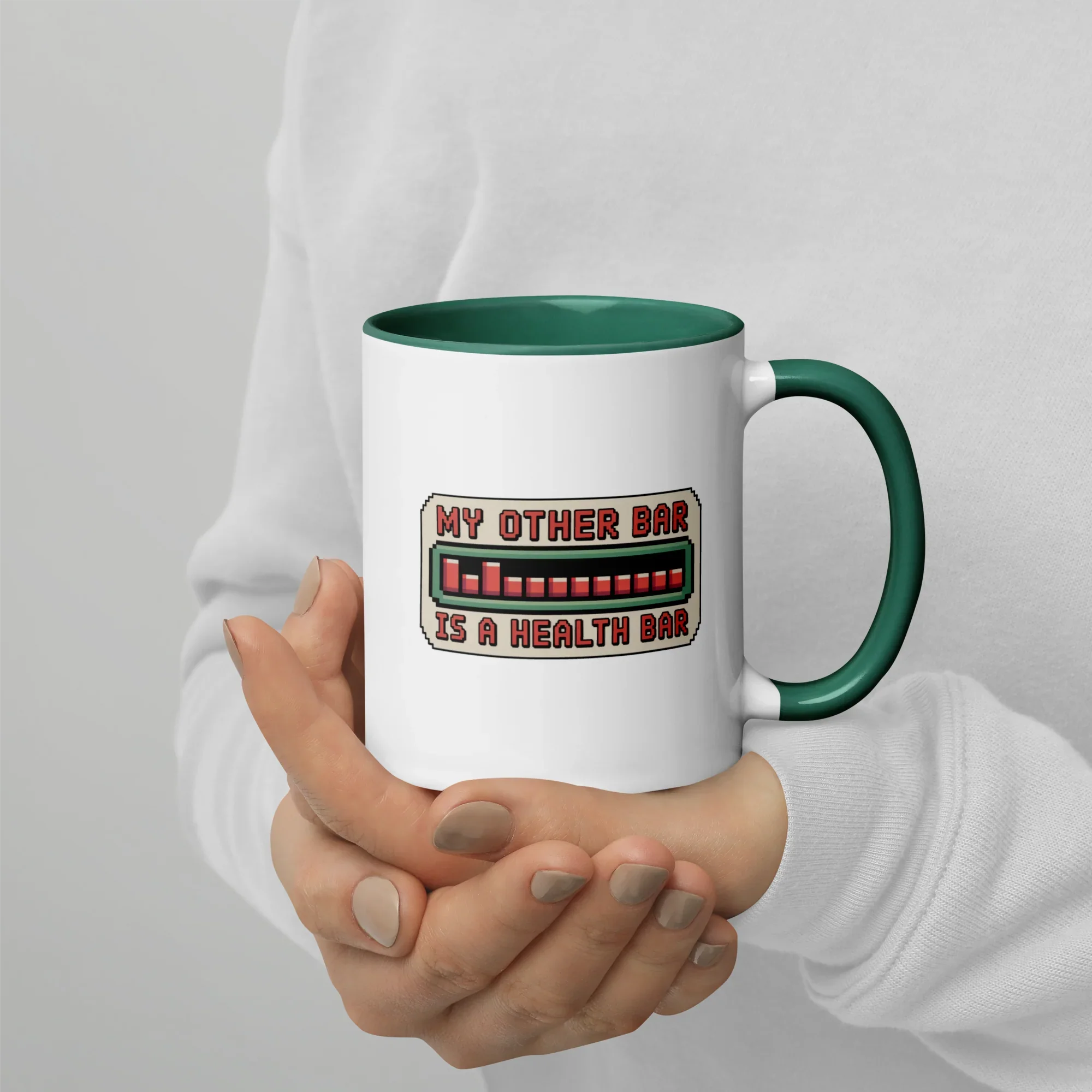 Retro Gaming Bartop Mug – Pixel Nostalgia Design for True Arcade Fans - RaZits
