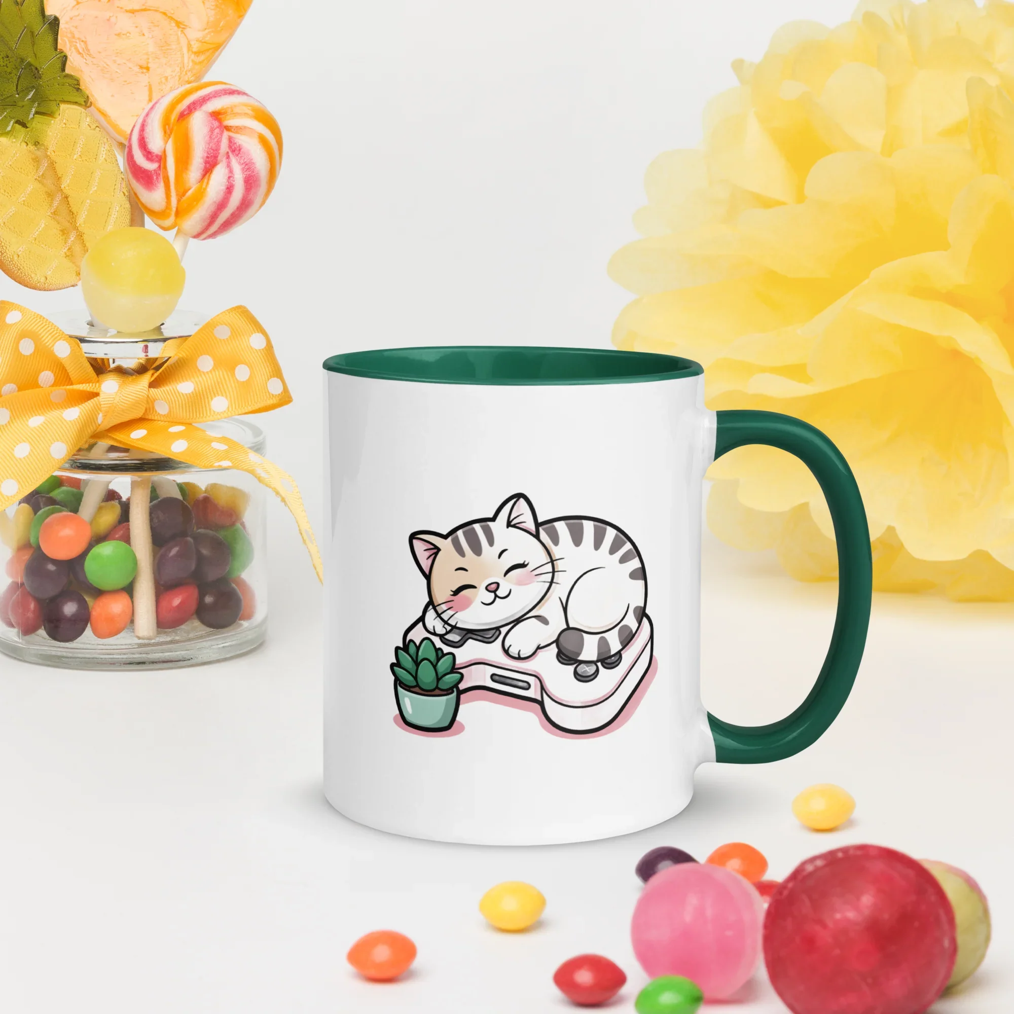 Gamer Cat Mug – Cozy Kawaii Vibes for Chill Players - RaZits