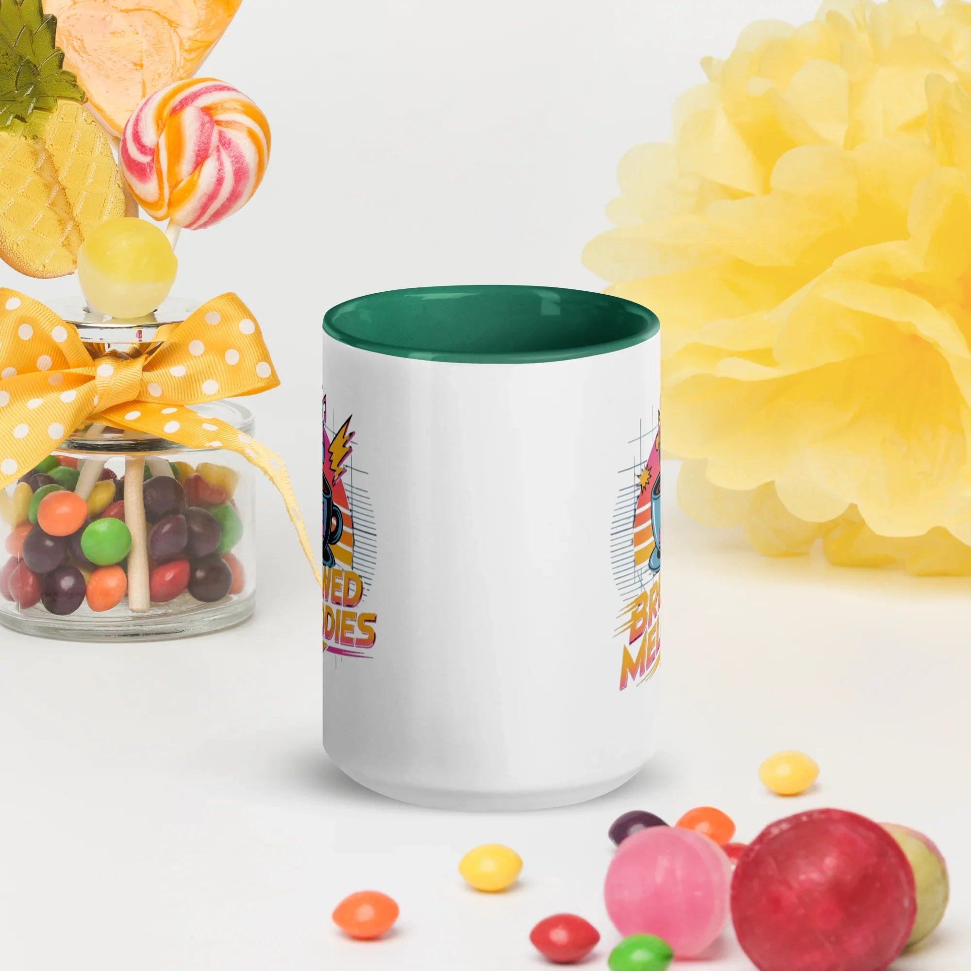 Brewed Melodies Mug – Retro Coffee Vibes for Music Lovers - RaZits