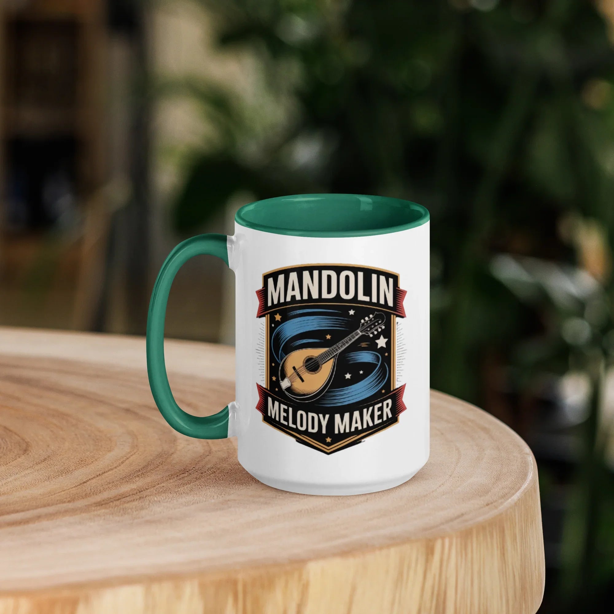Mandolin Melody Maker Mug – Vintage Strings & Starry Sips - RaZits