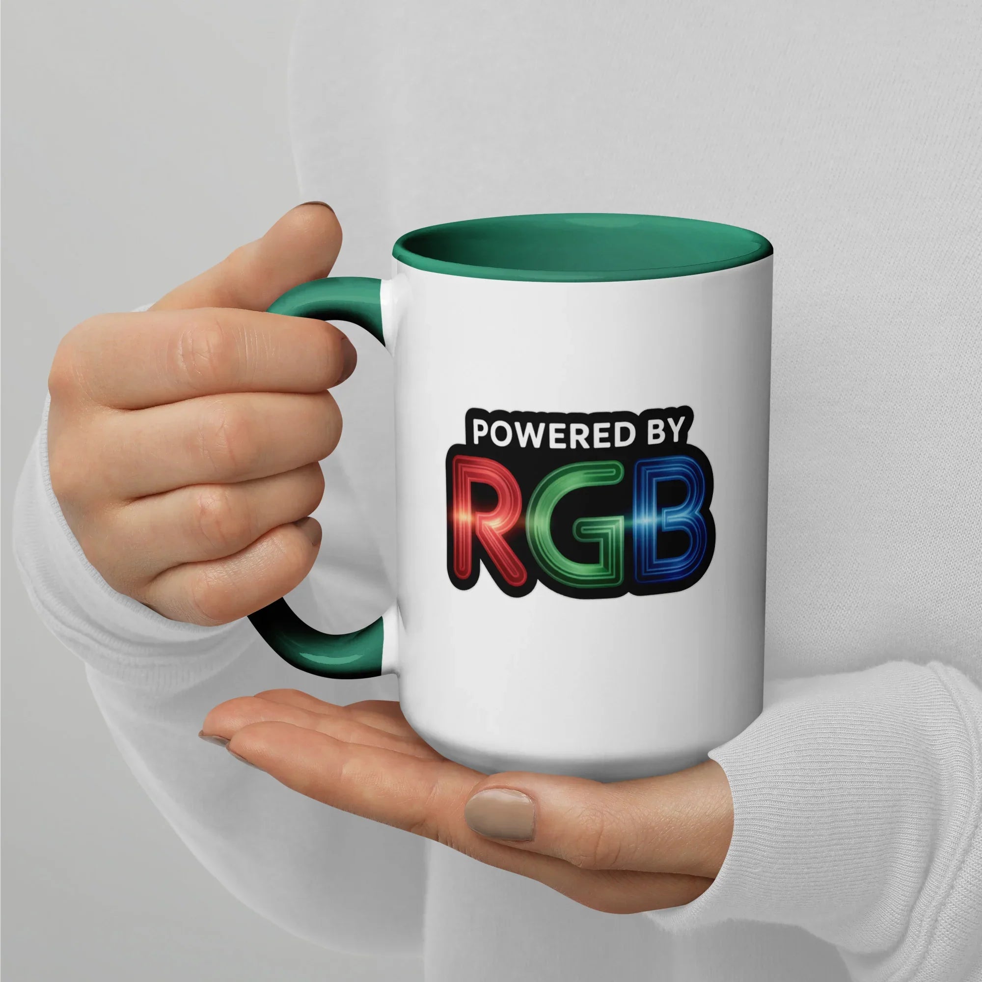 Powered by RGB Gaming Mug – PC Gamer Gift for RGB Setup Fans - RaZits