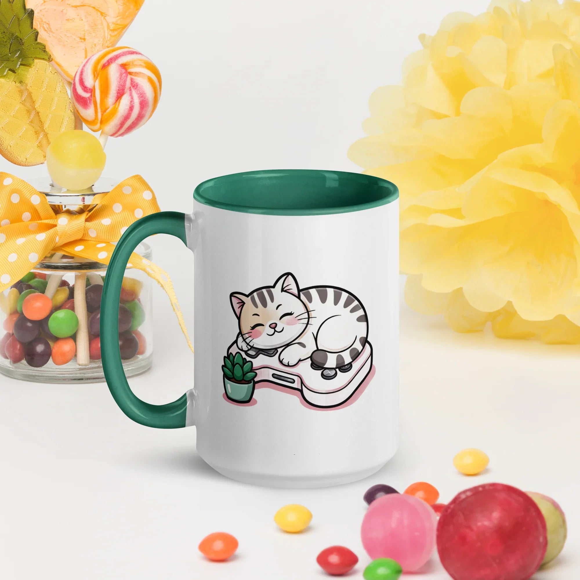 Gamer Cat Mug – Cozy Kawaii Vibes for Chill Players - RaZits