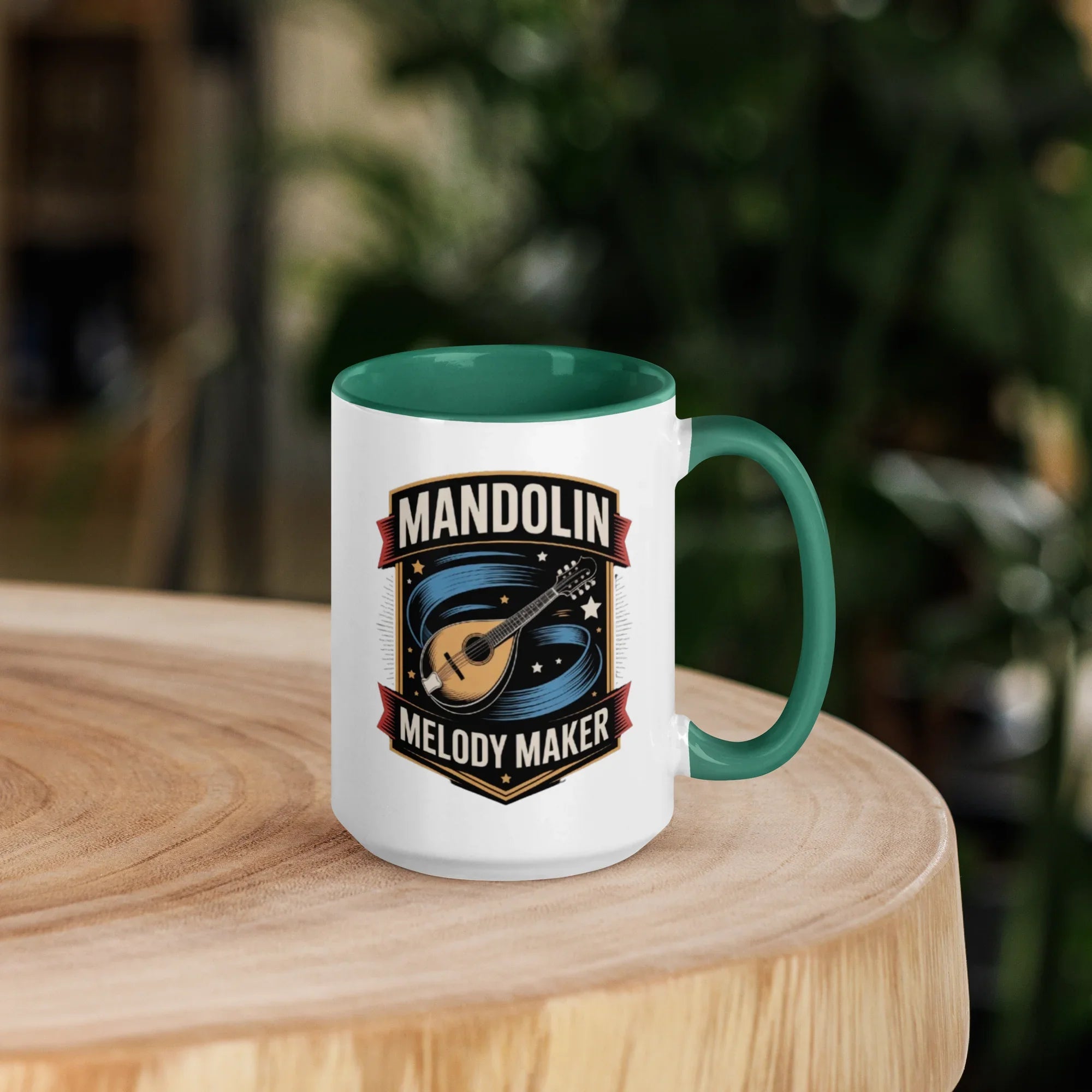 Mandolin Melody Maker Mug – Vintage Strings & Starry Sips - RaZits