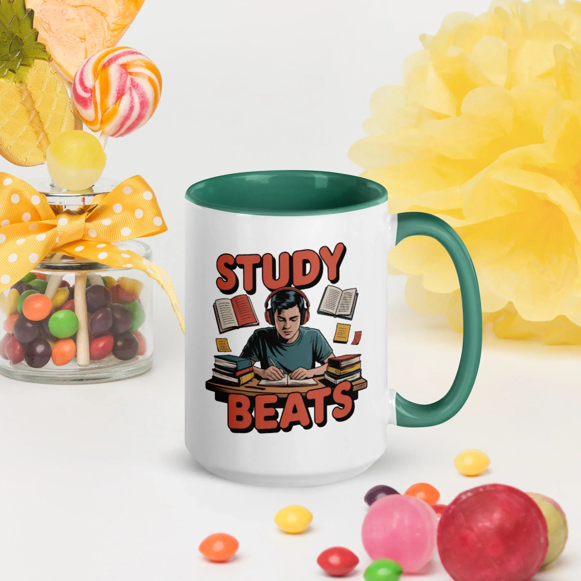 Study Beats Focus-Mode Ceramic Mug - RaZits