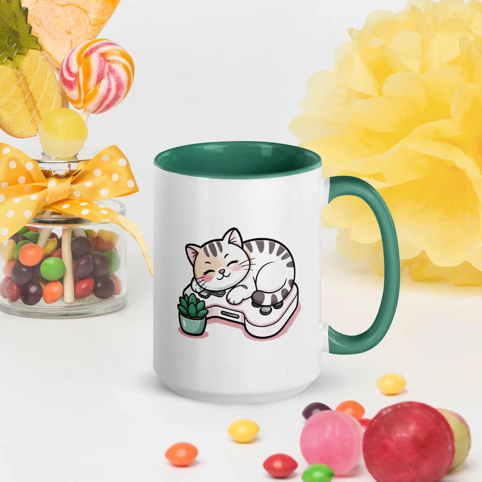 Gamer Cat Mug – Cozy Kawaii Vibes for Chill Players - RaZits