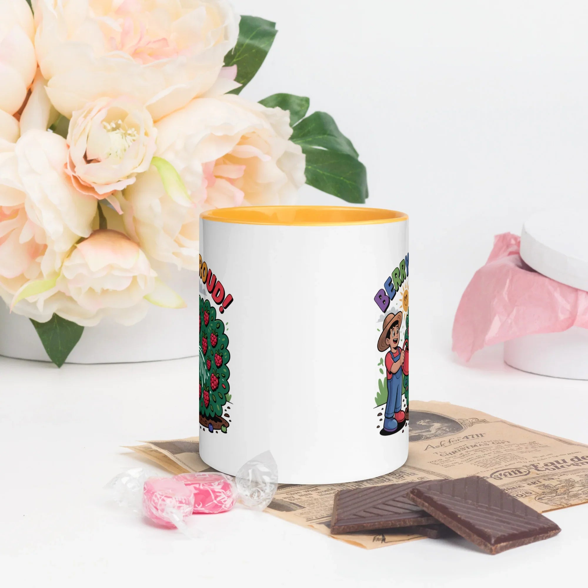 Berry Proud Gardener Ceramic Mug - RaZits