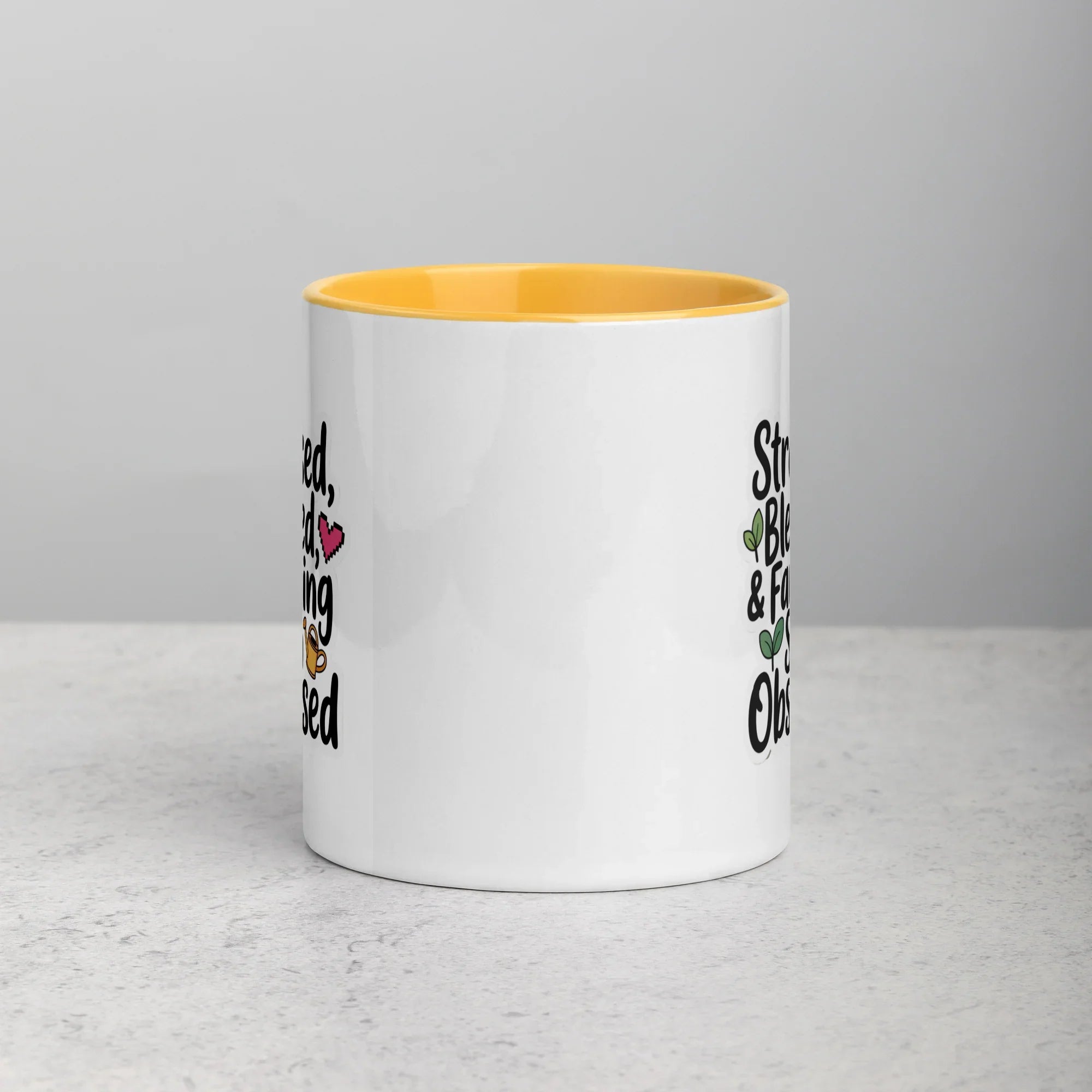 Stressed Blessed & Farming Sim Obsessed Design – Cozy Gamer Pixel Art Mug - RaZits