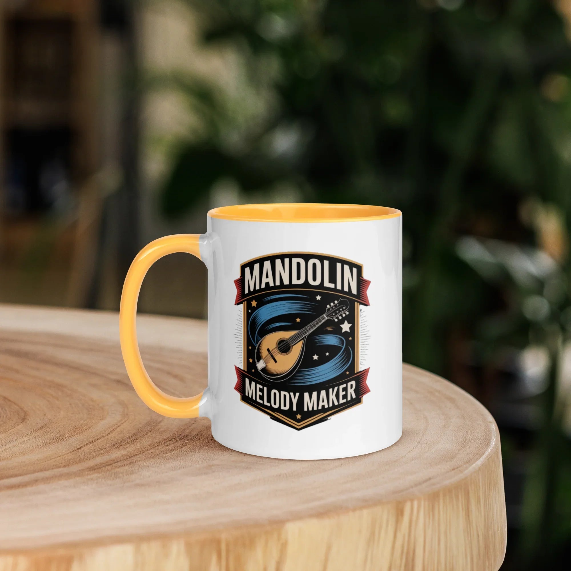 Mandolin Melody Maker Mug – Vintage Strings & Starry Sips - RaZits