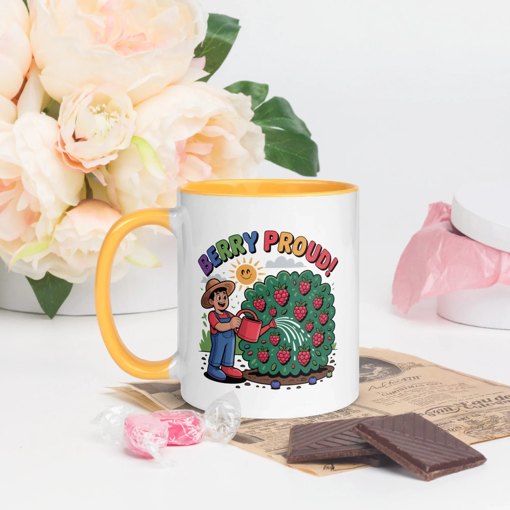 Berry Proud Gardener Ceramic Mug - RaZits
