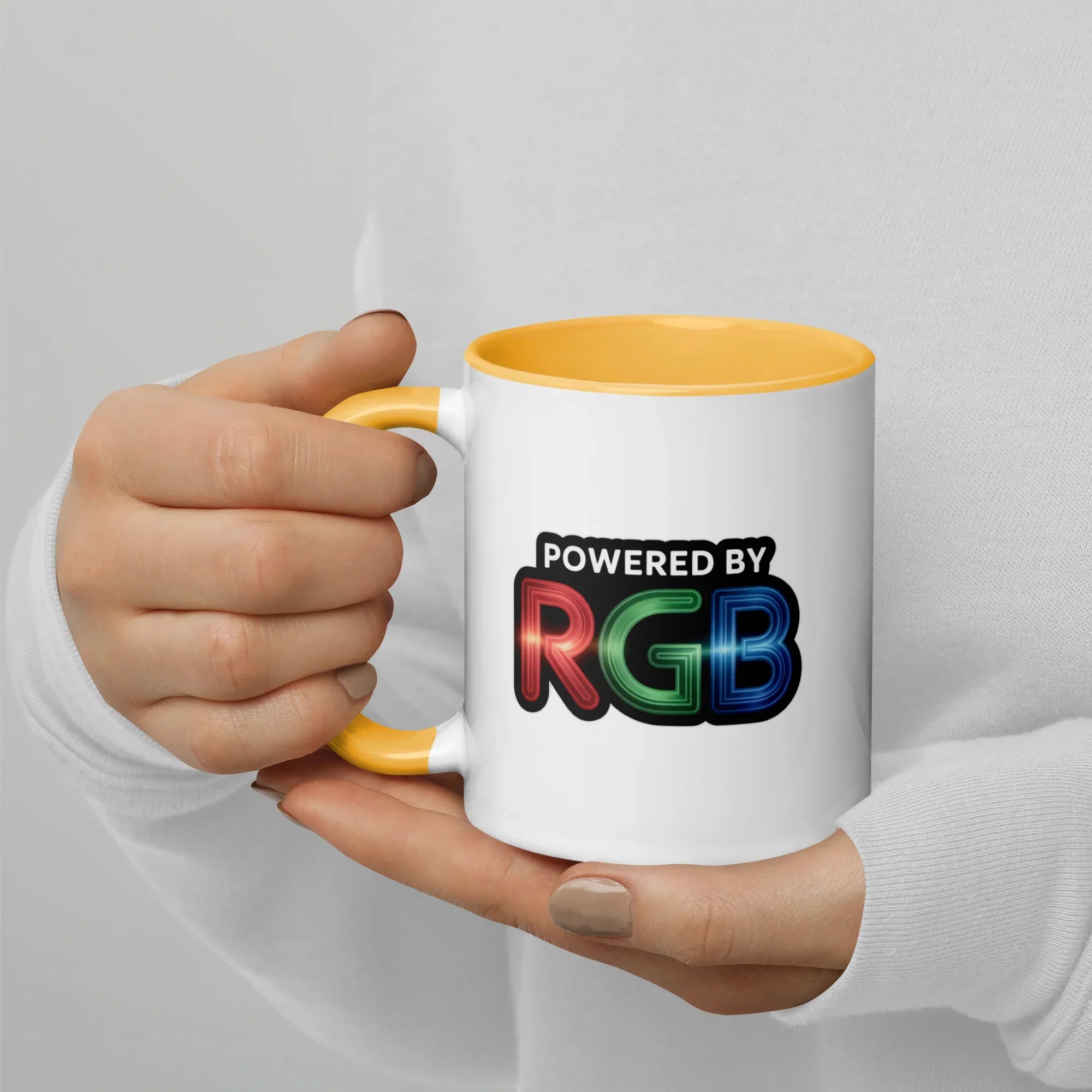Powered by RGB Gaming Mug – PC Gamer Gift for RGB Setup Fans - RaZits