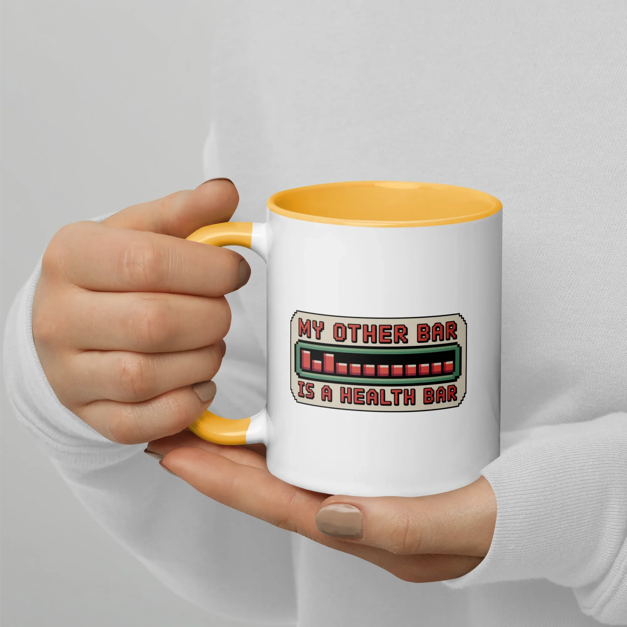 Retro Gaming Bartop Mug – Pixel Nostalgia Design for True Arcade Fans - RaZits