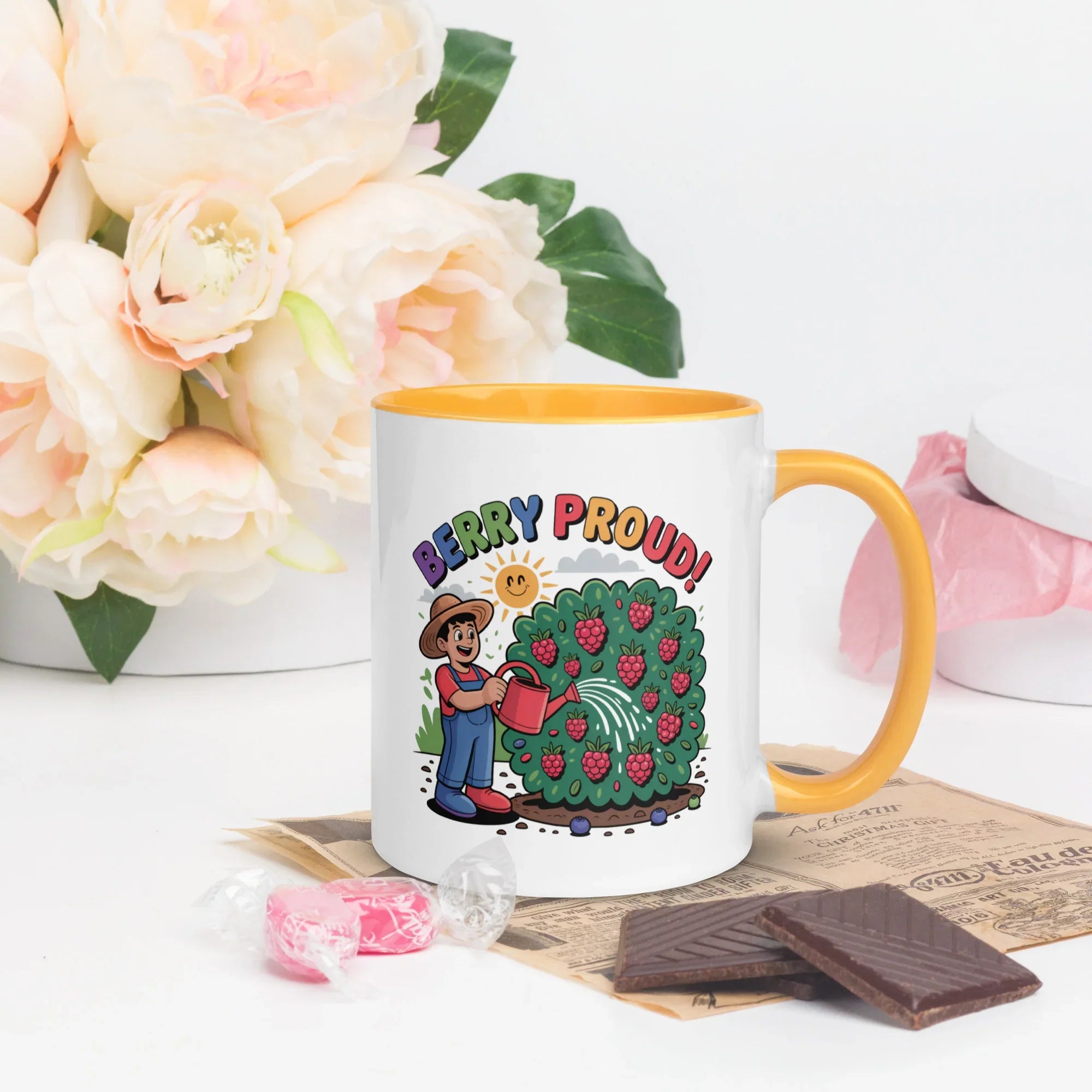 Berry Proud Gardener Ceramic Mug - RaZits