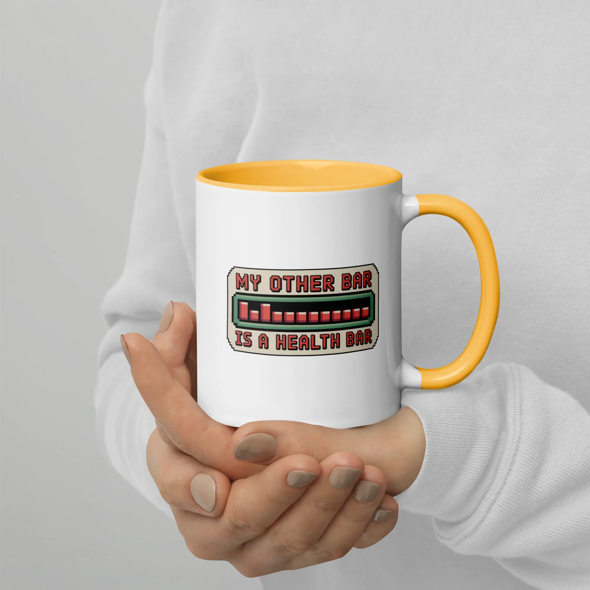 Retro Gaming Bartop Mug – Pixel Nostalgia Design for True Arcade Fans - RaZits