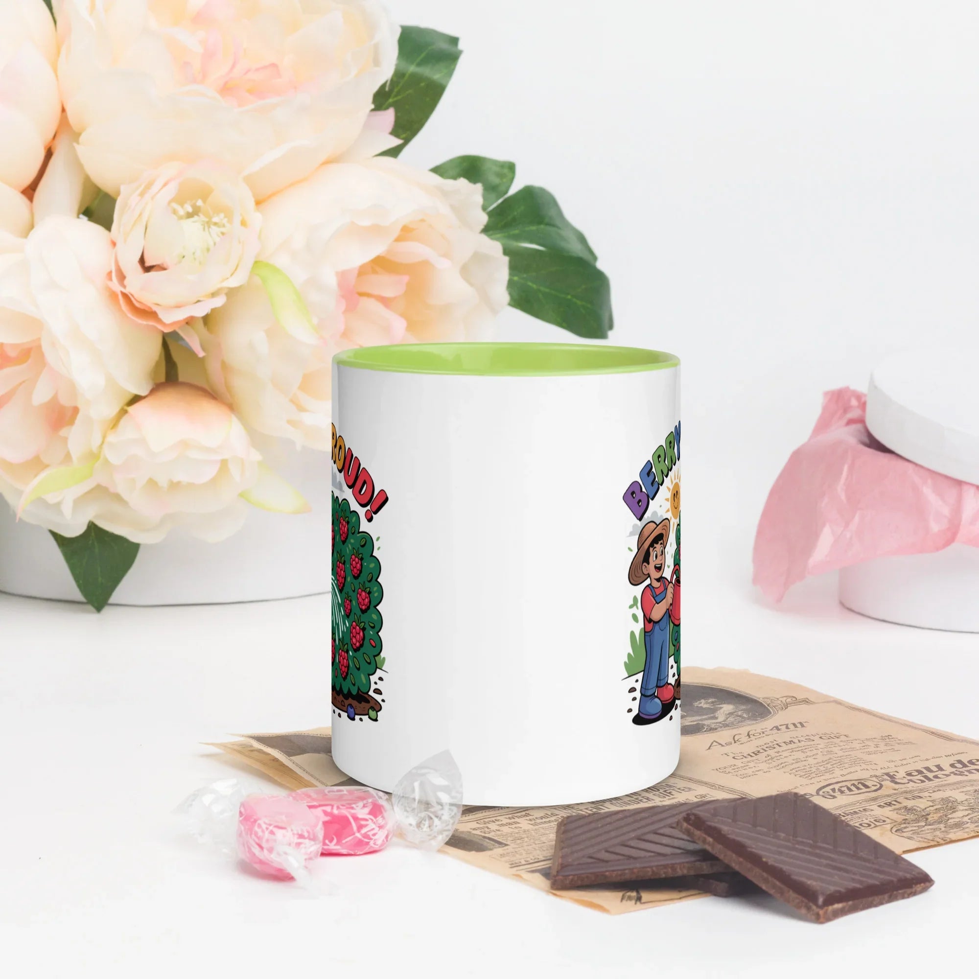 Berry Proud Gardener Ceramic Mug - RaZits