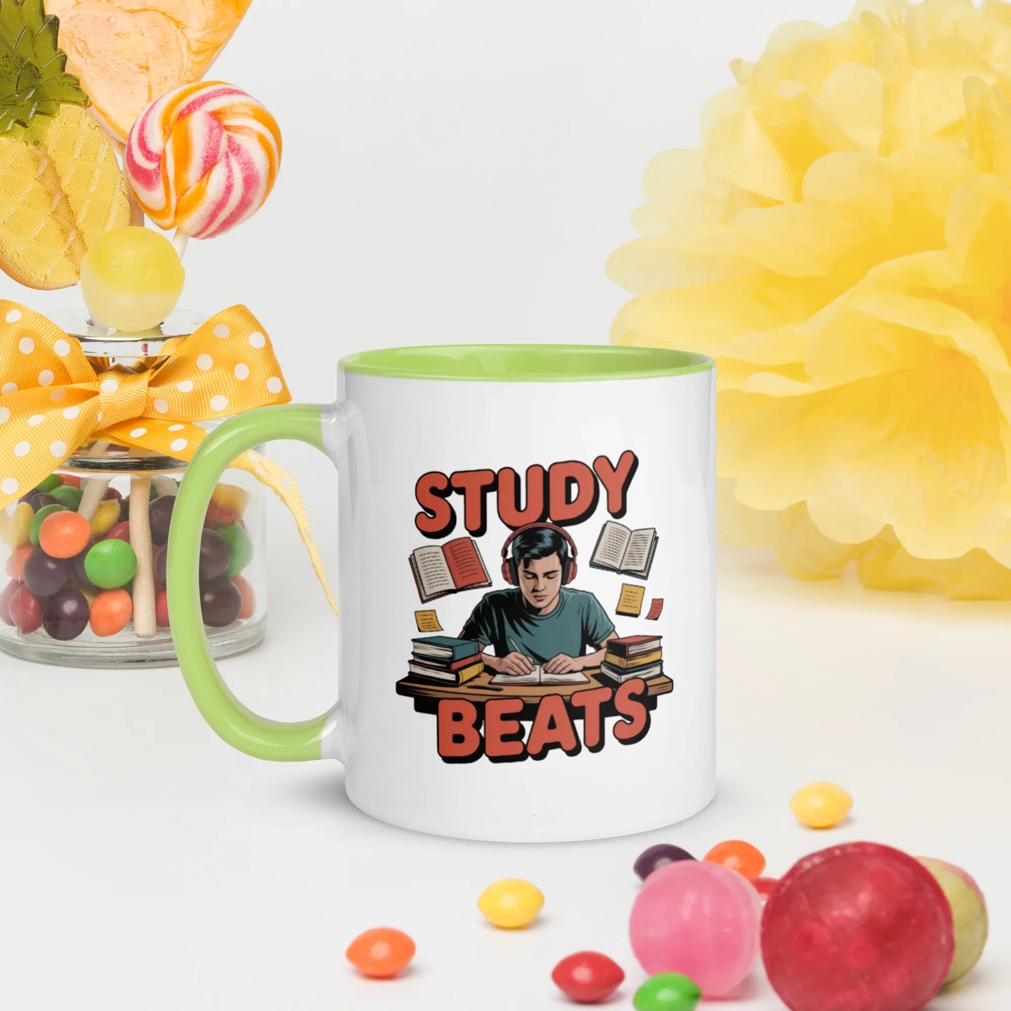 Study Beats Focus-Mode Ceramic Mug - RaZits
