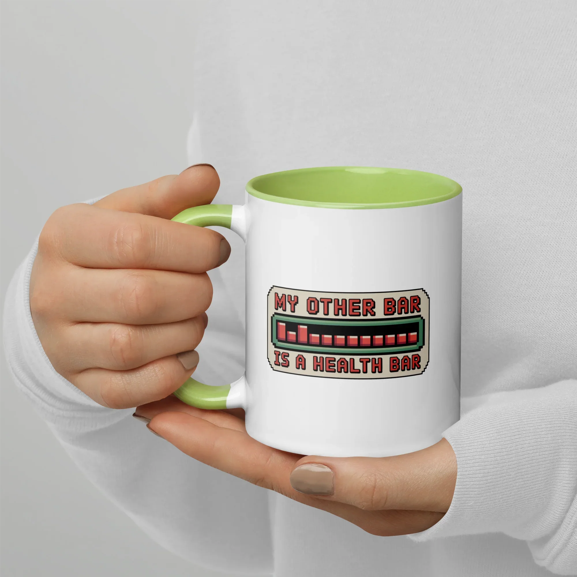 Retro Gaming Bartop Mug – Pixel Nostalgia Design for True Arcade Fans - RaZits