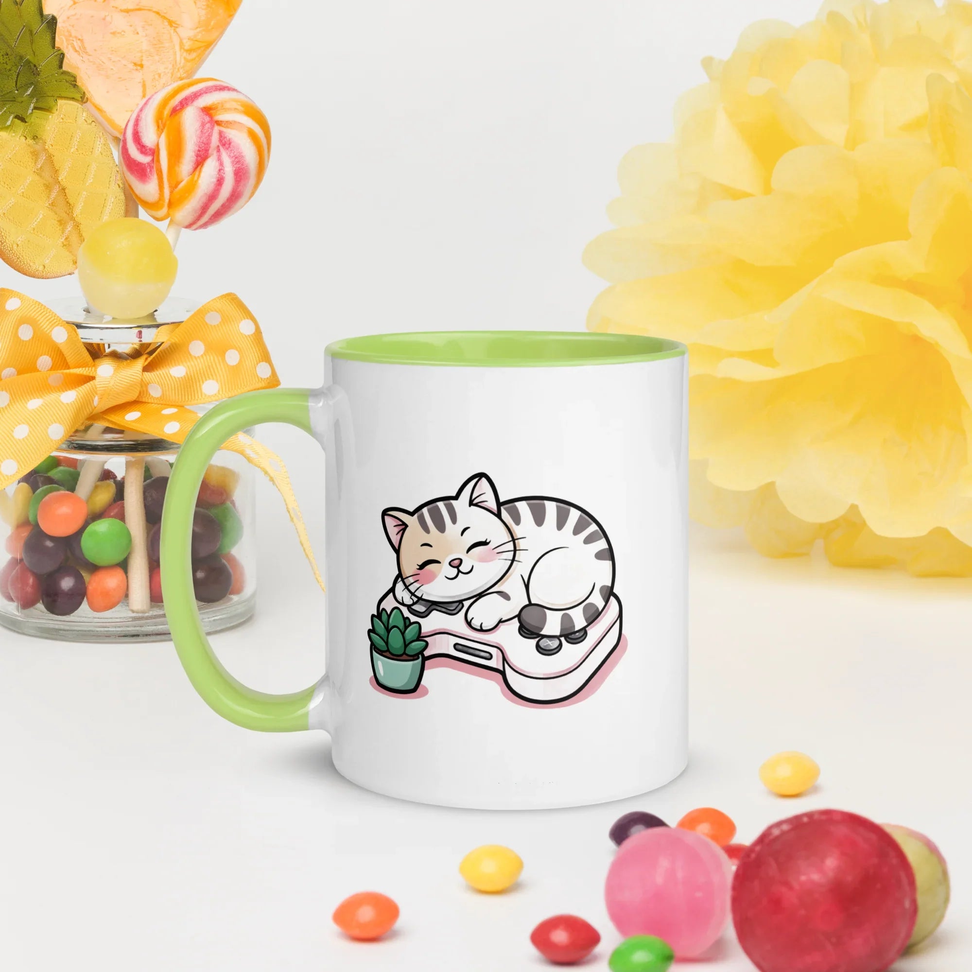 Gamer Cat Mug – Cozy Kawaii Vibes for Chill Players - RaZits