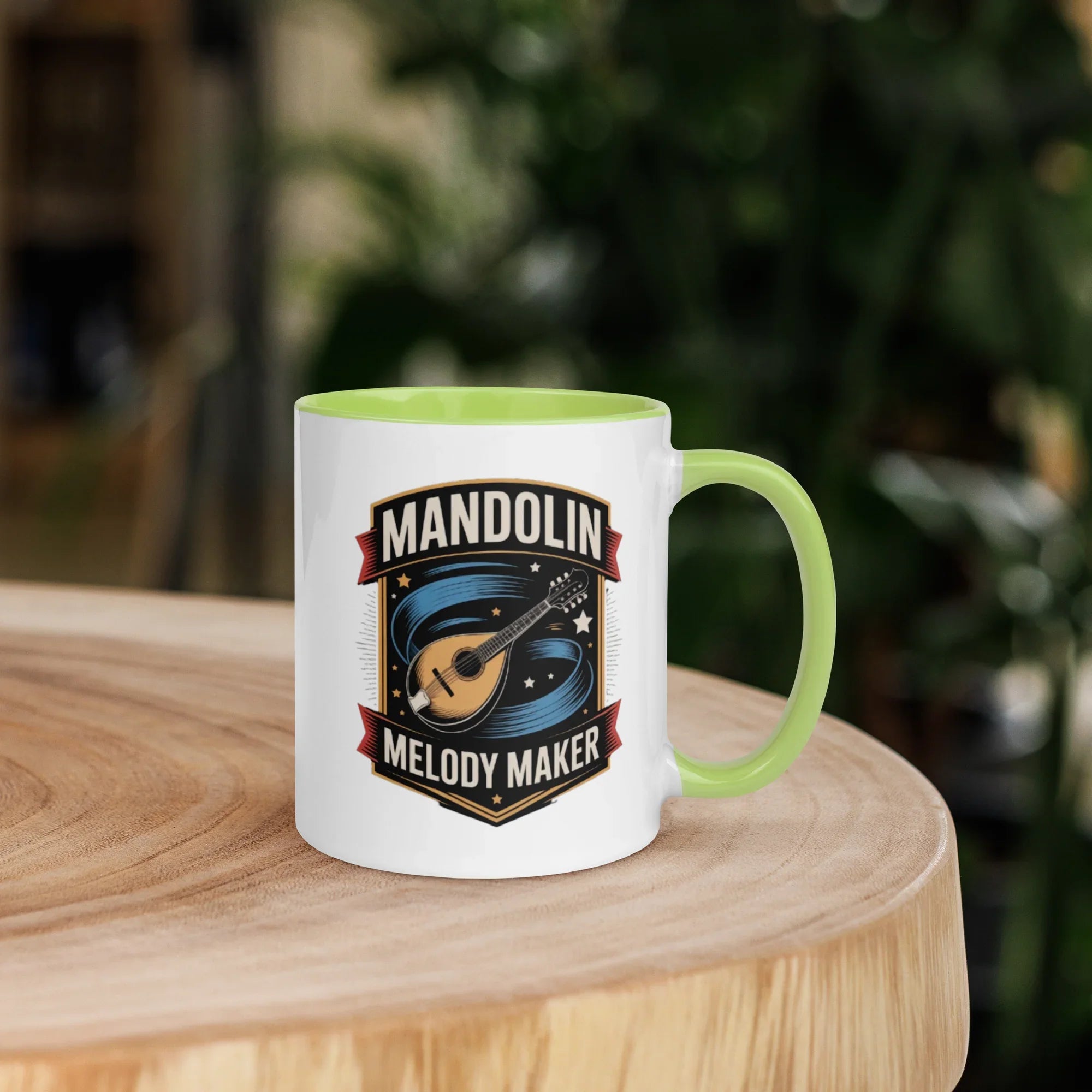 Mandolin Melody Maker Mug – Vintage Strings & Starry Sips - RaZits