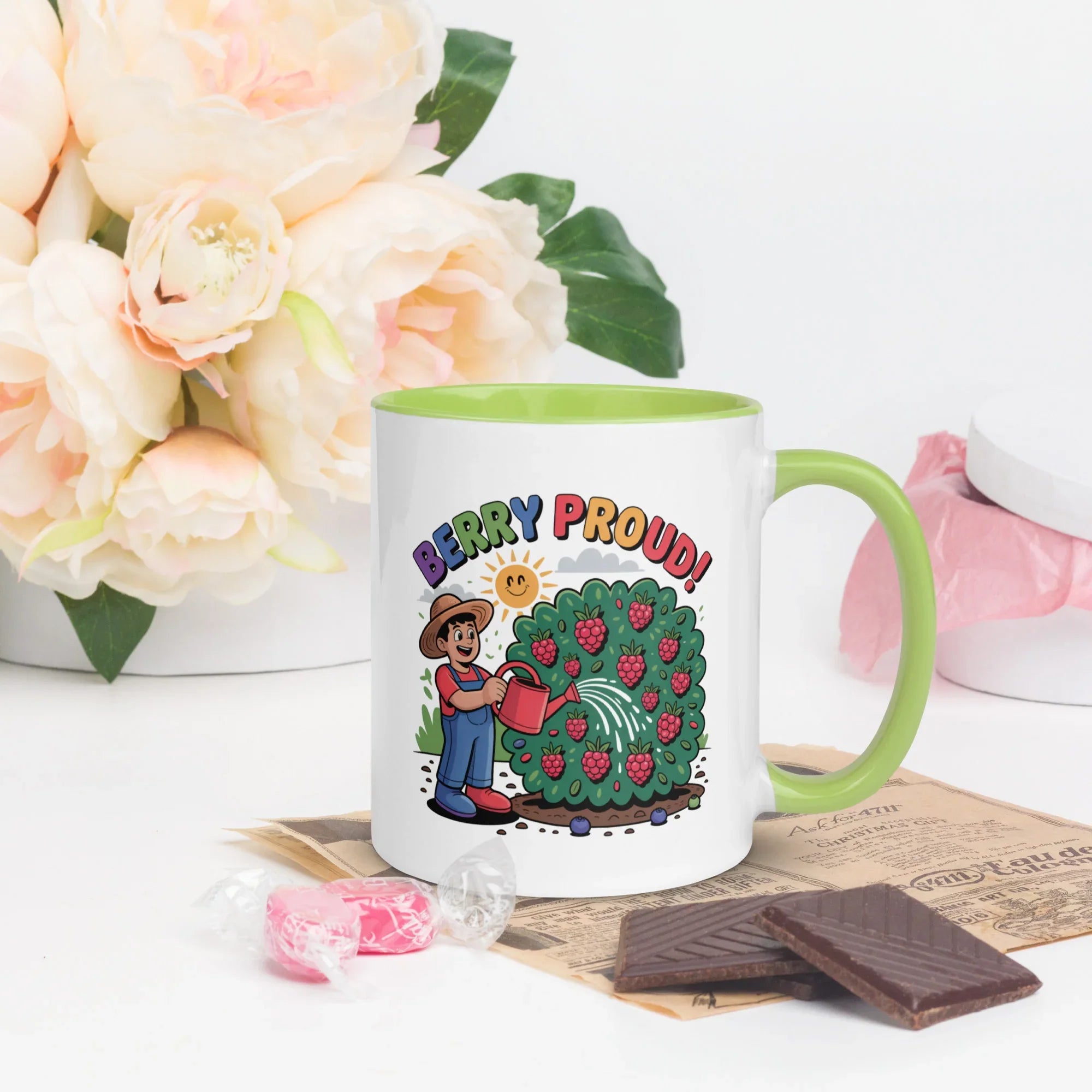 Berry Proud Gardener Ceramic Mug - RaZits