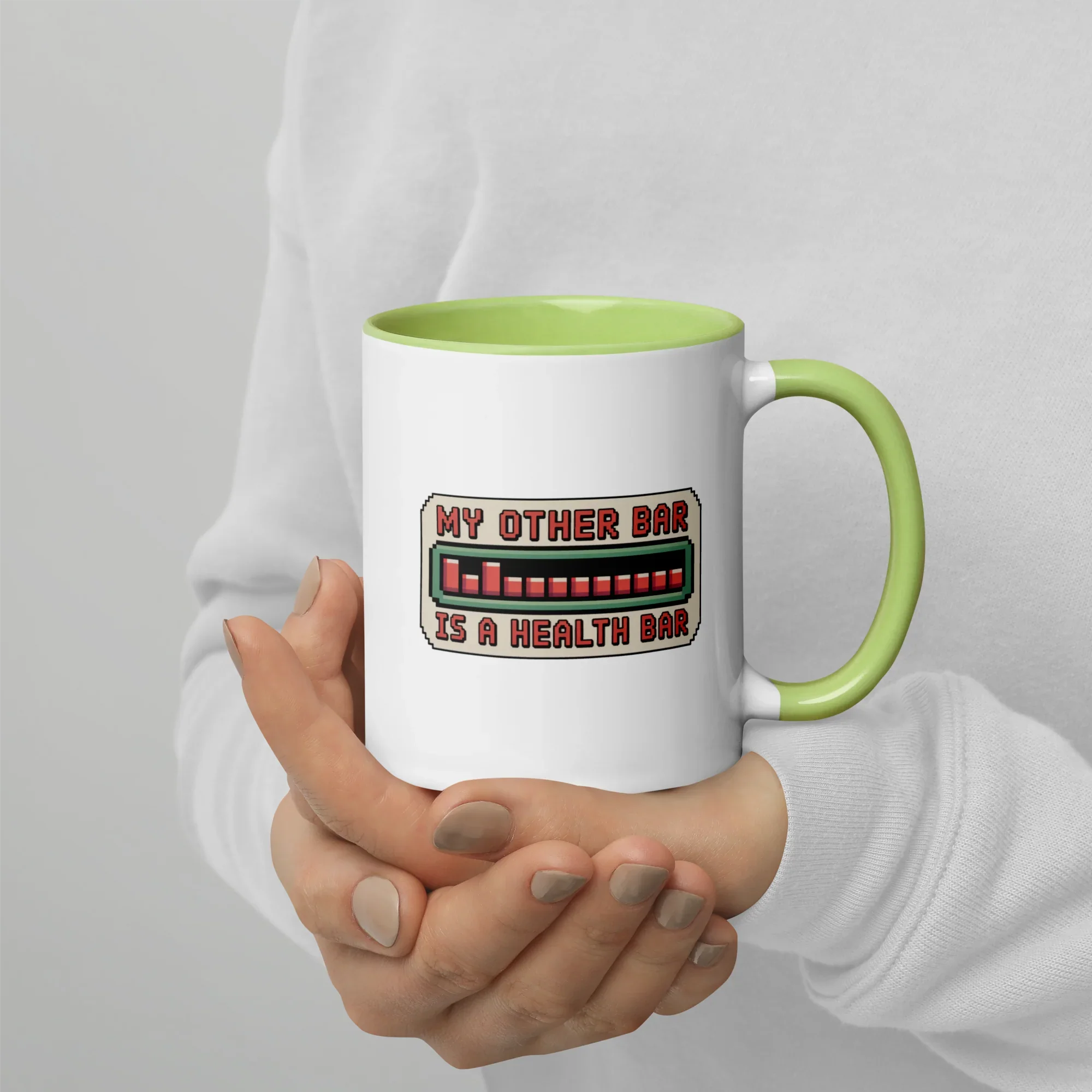 Retro Gaming Bartop Mug – Pixel Nostalgia Design for True Arcade Fans - RaZits
