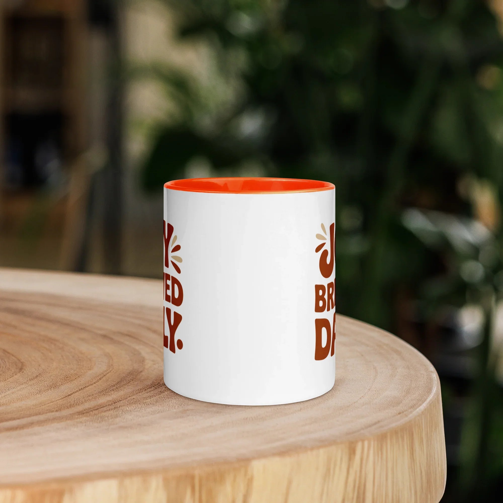 Joy Brewed Daily Ceramic Coffee Mug - RaZits