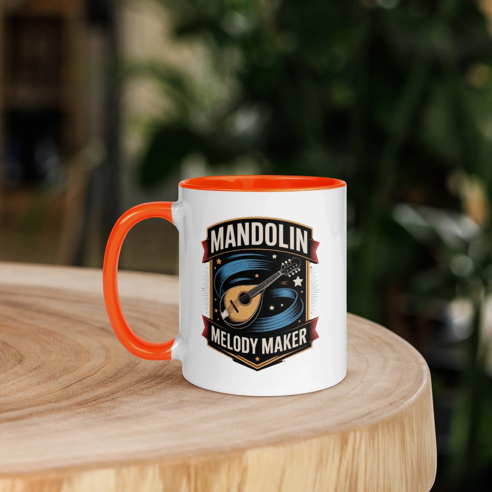 Mandolin Melody Maker Mug – Vintage Strings & Starry Sips - RaZits