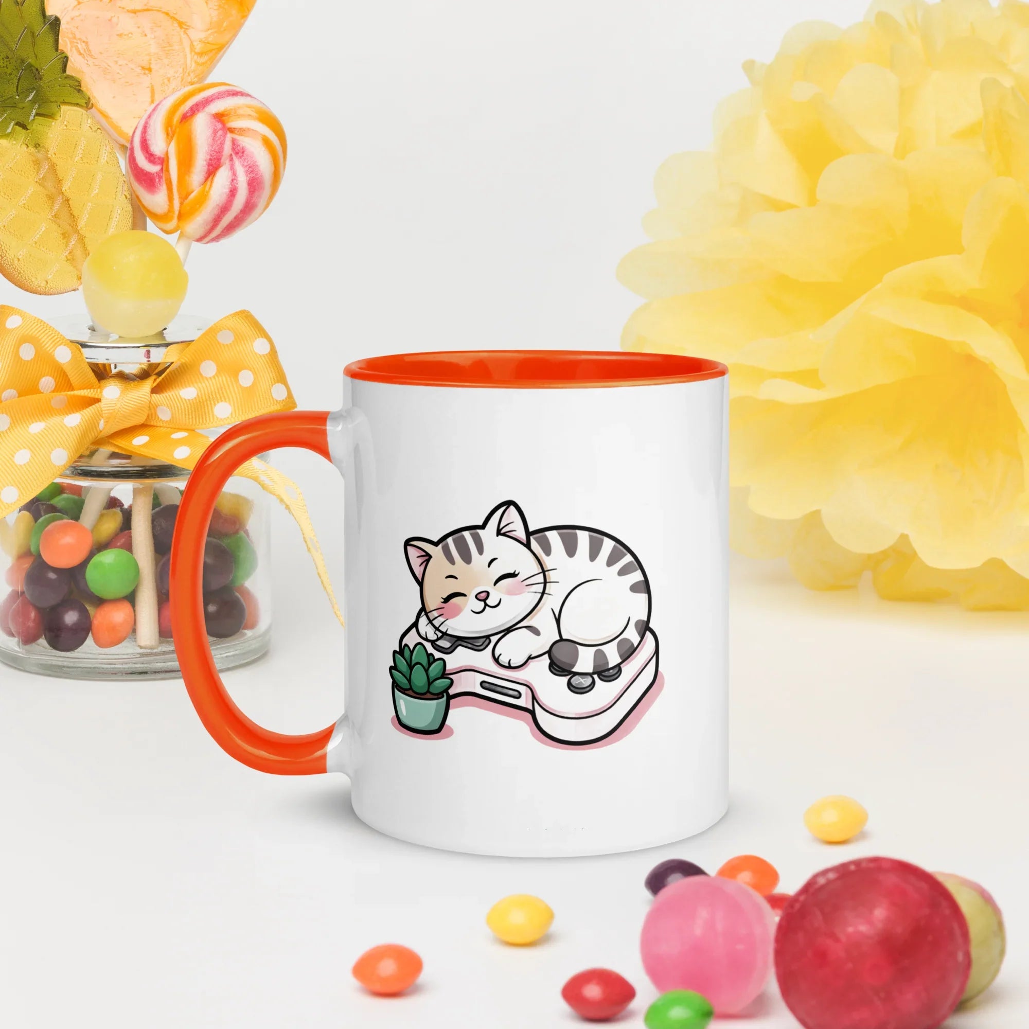Gamer Cat Mug – Cozy Kawaii Vibes for Chill Players - RaZits