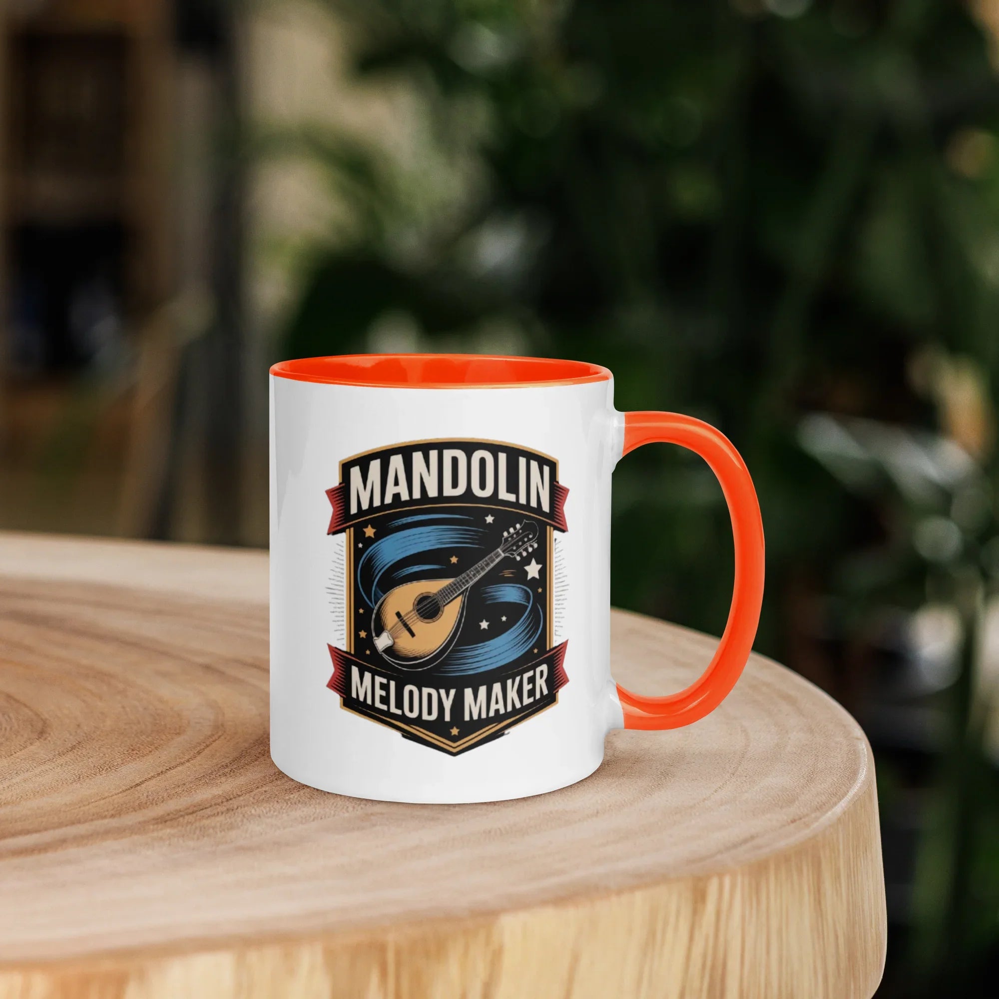 Mandolin Melody Maker Mug – Vintage Strings & Starry Sips - RaZits