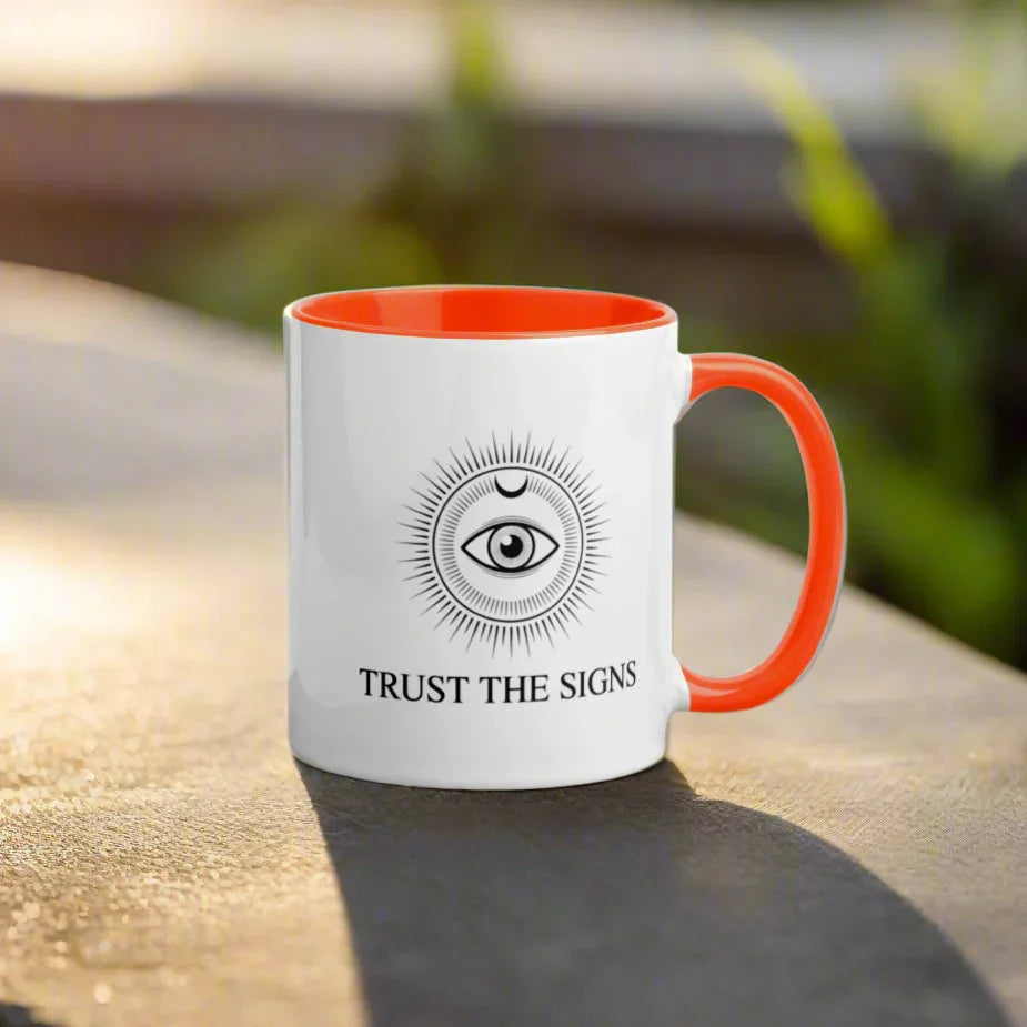 Trust the Signs Mug – Third Eye Celestial Design - RaZits