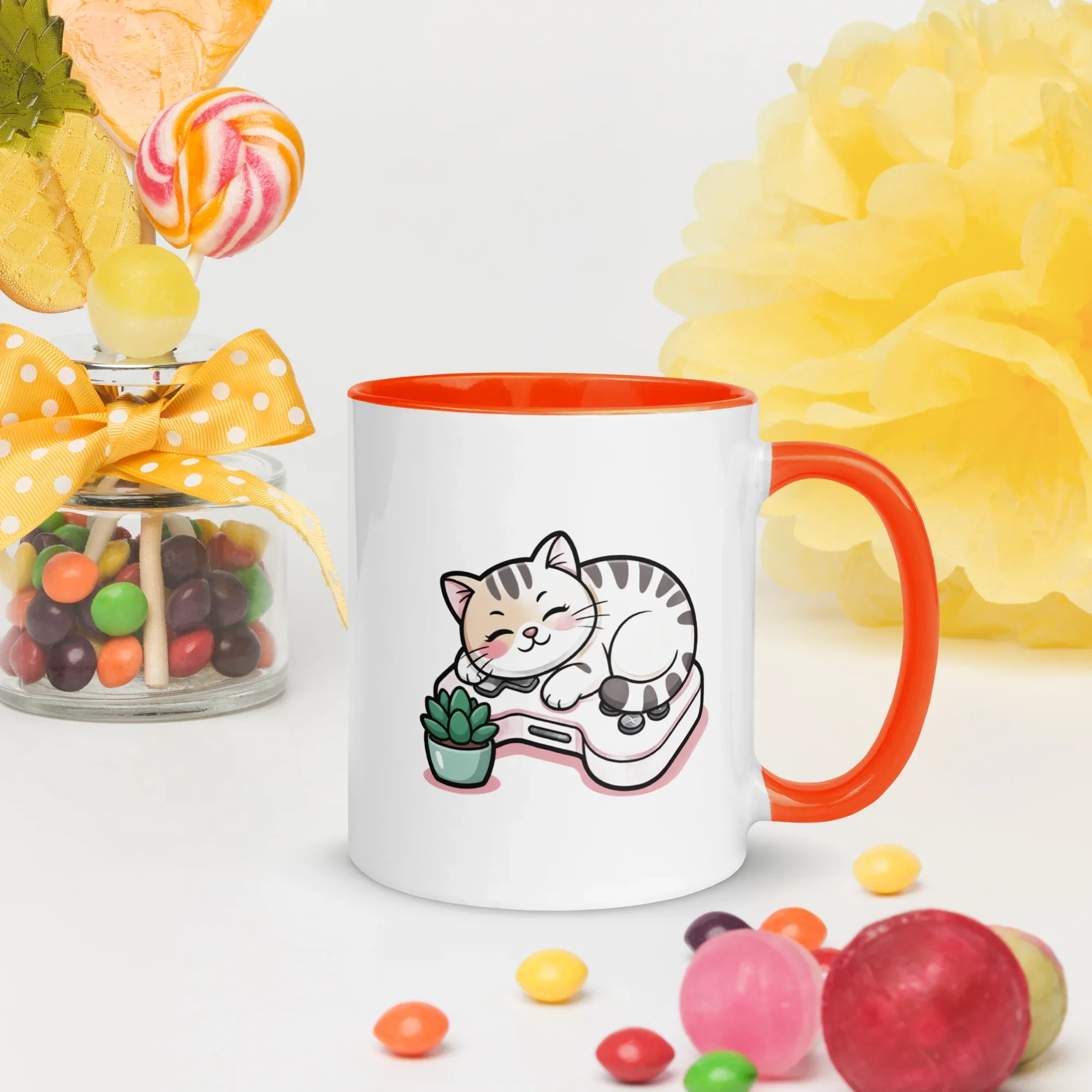 Gamer Cat Mug – Cozy Kawaii Vibes for Chill Players - RaZits