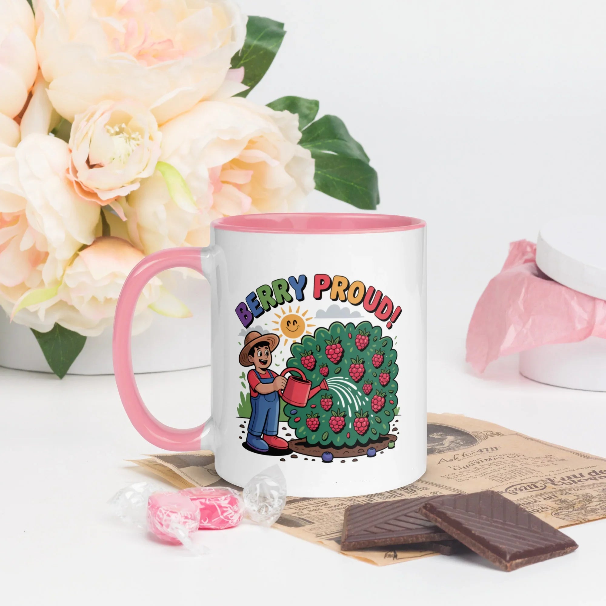 Berry Proud Gardener Ceramic Mug - RaZits
