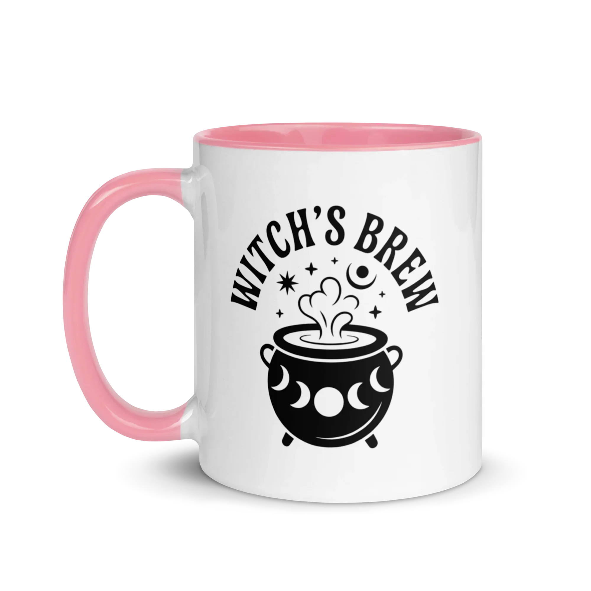 Witch’s Brew Ceramic Mug – Moon Cauldron Design - RaZits